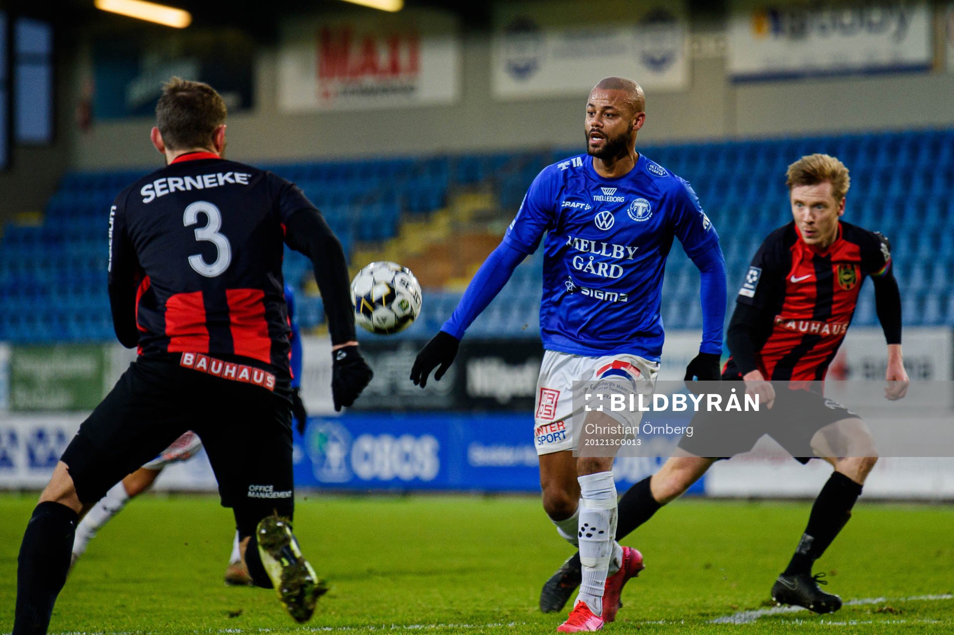 Trelleborgs Salif Camara Jönsson och Brommapojkarnas