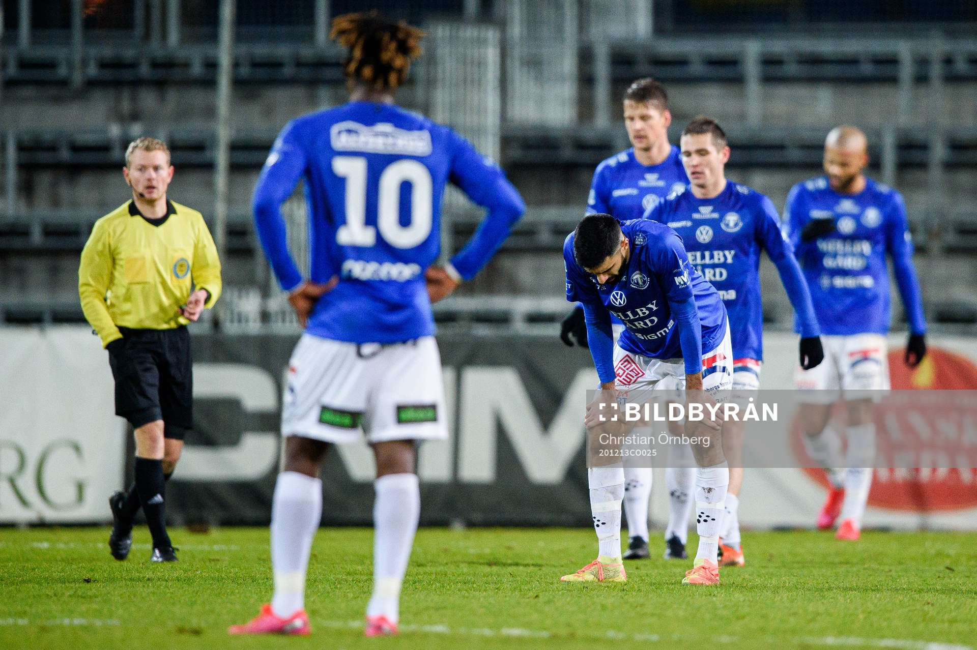 Trelleborgs spelare deppar