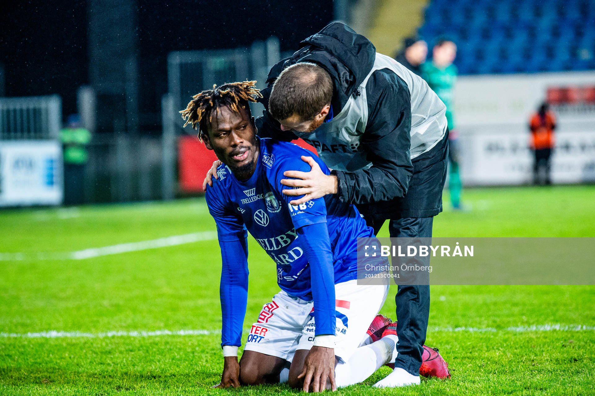 Trelleborgs Fatawu Safiu kramas om