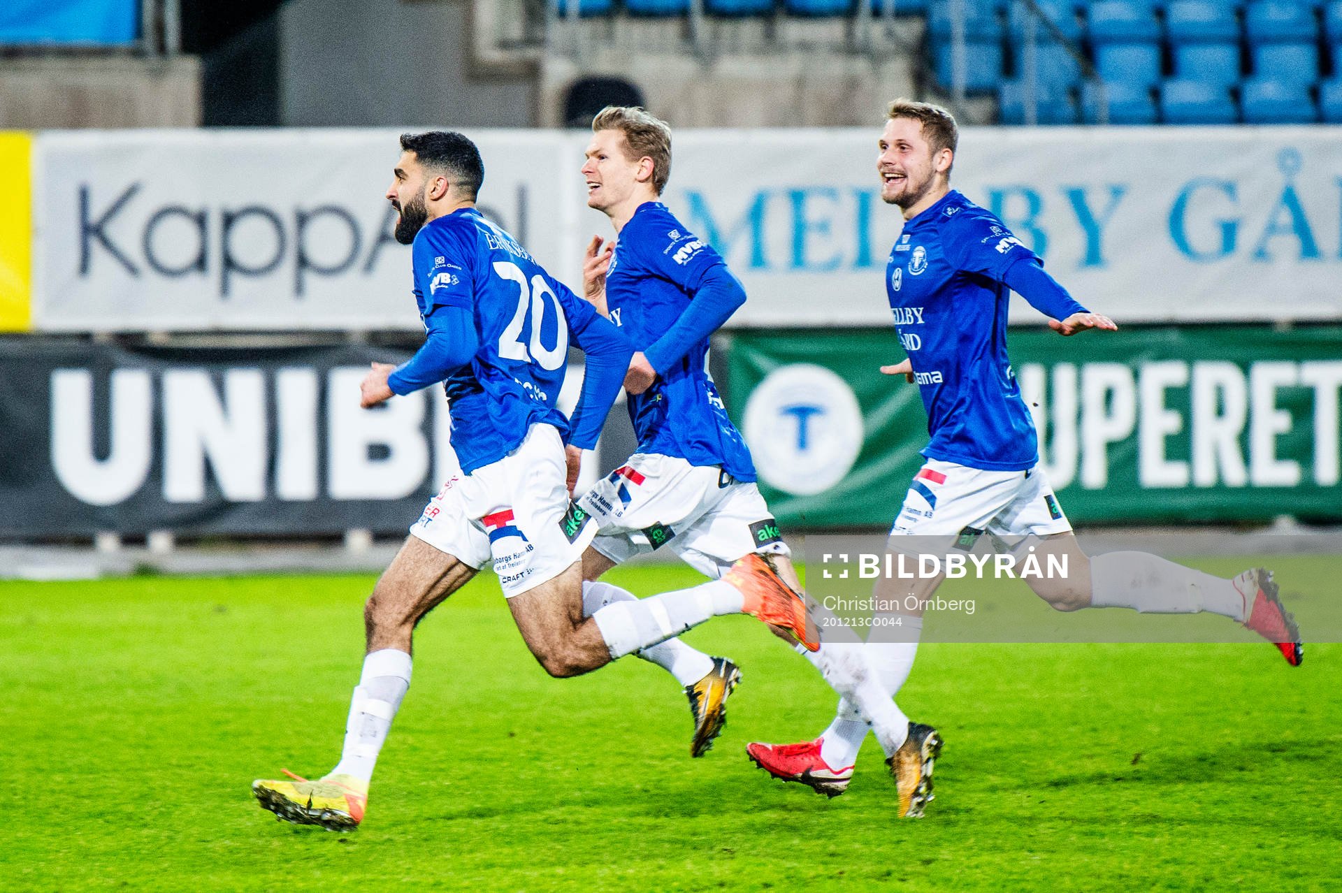 Trelleborgs Mouhammed Ali Dhaini, Fritiof Björkén och