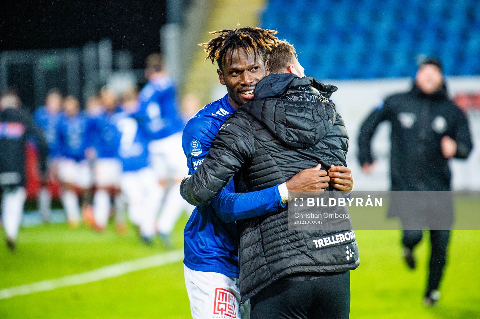 Trelleborgs Fatawu Safiu jublar