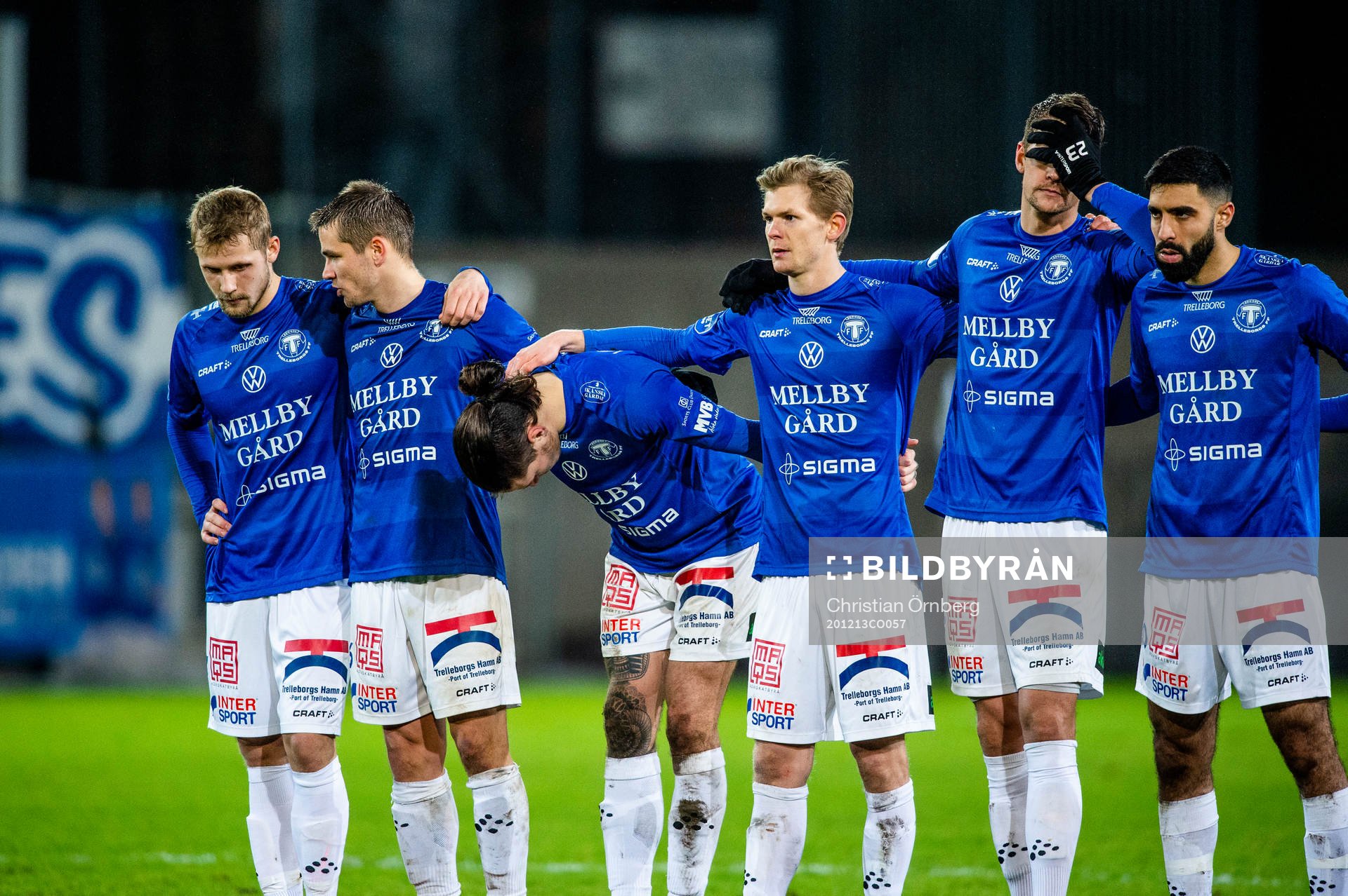 Nervösa spelare i Trelleborg