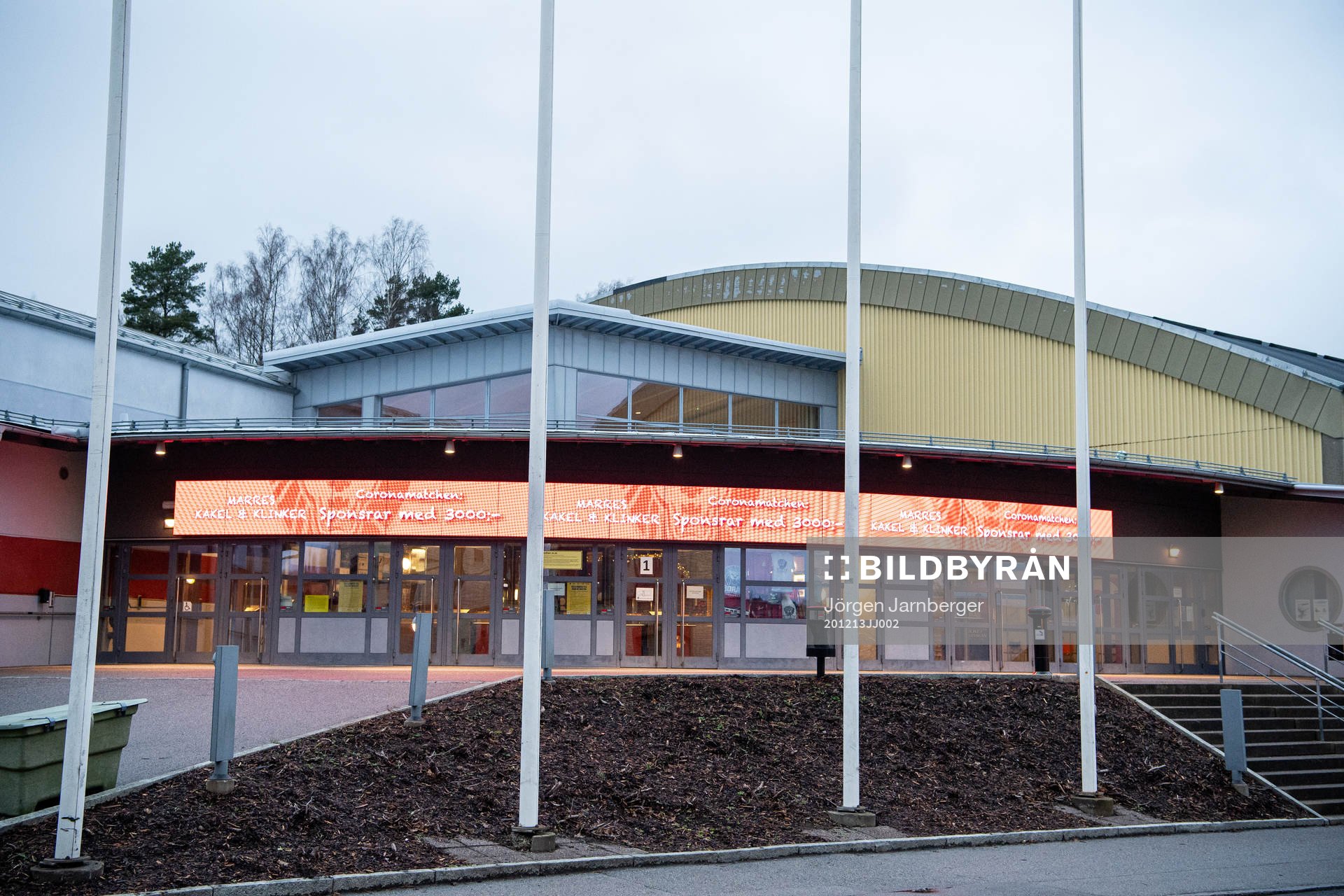 Exteriör på Borås ishall