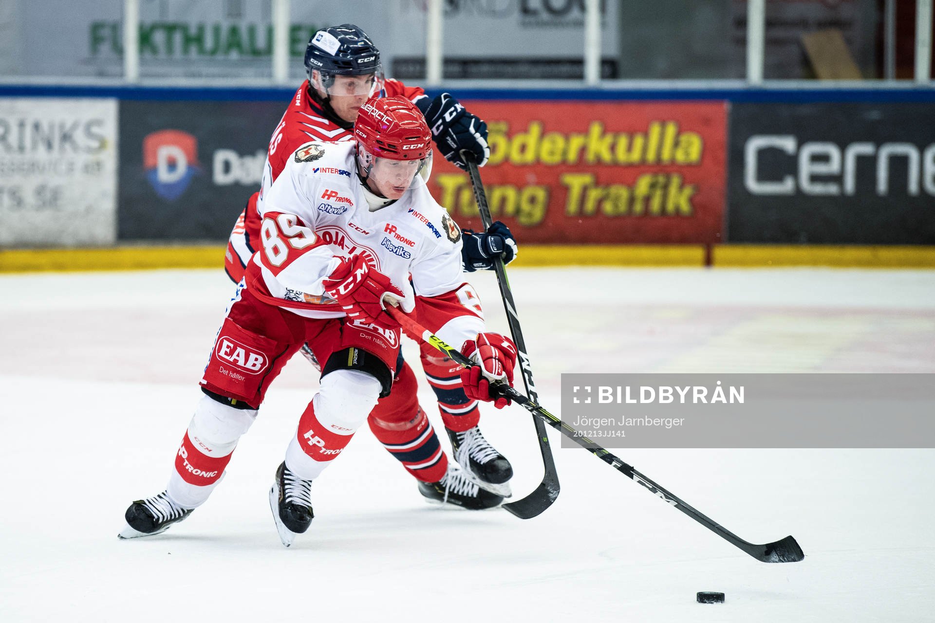 Trojas Tim Bothén och Borås Oscar Ribbnäs