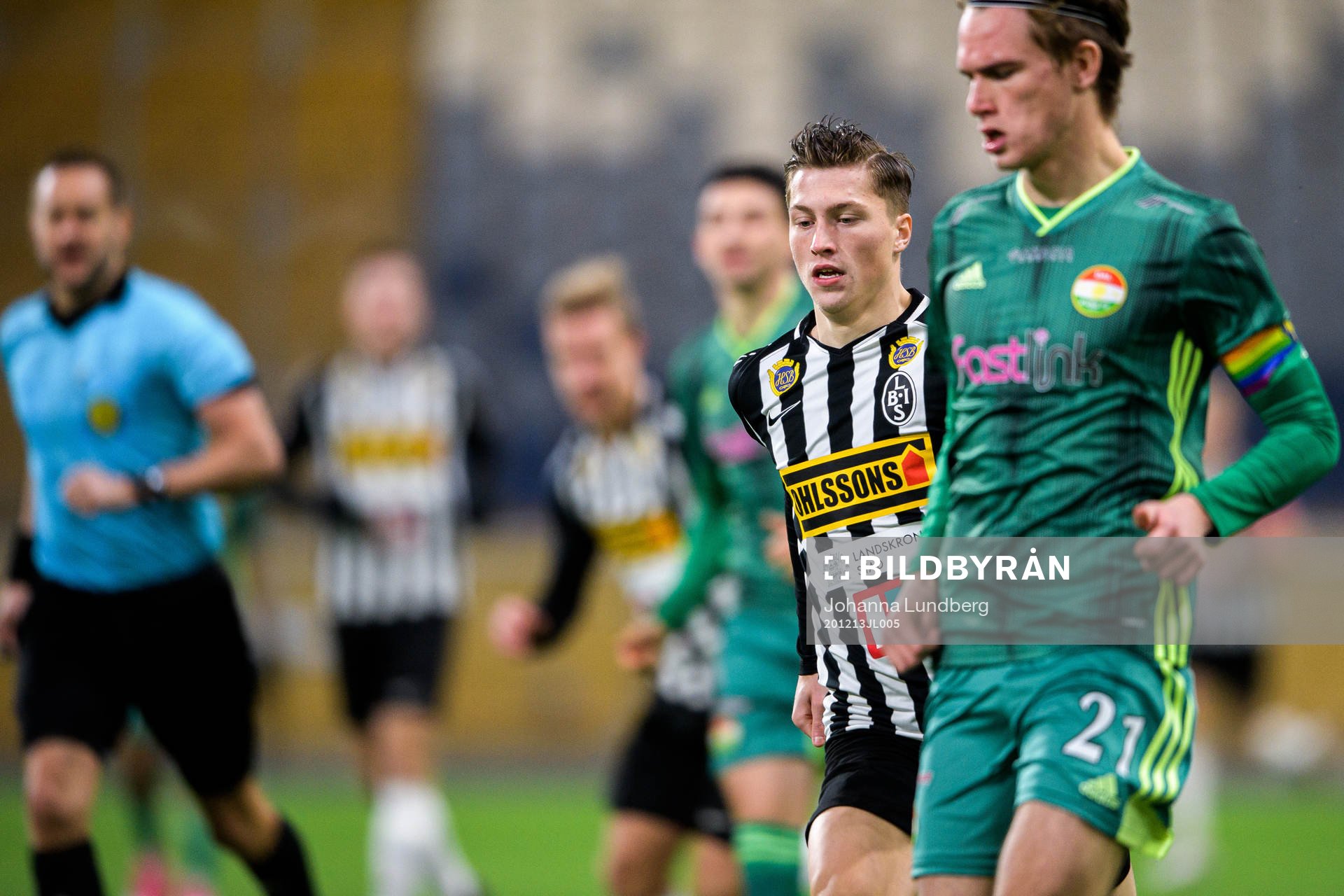 Landskronas Kevin Jensen och Dalkurds Christoffer Styffe