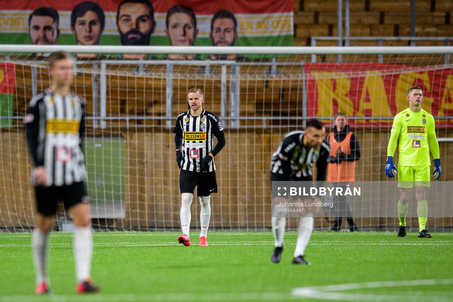Landskronas spelare deppar
