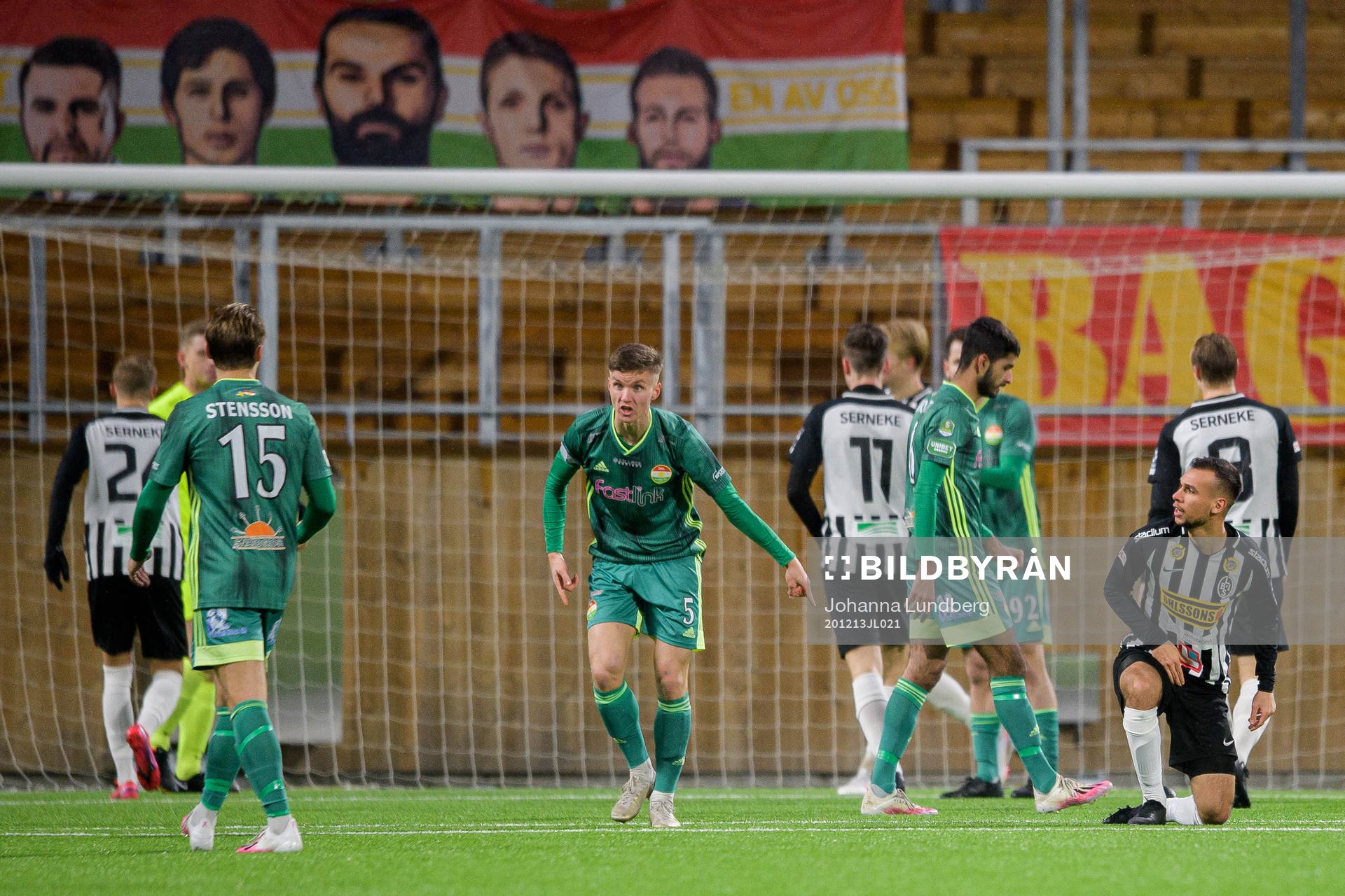 Dalkurds Samuel Leach Holm och Landskronas Sumar Almadjed