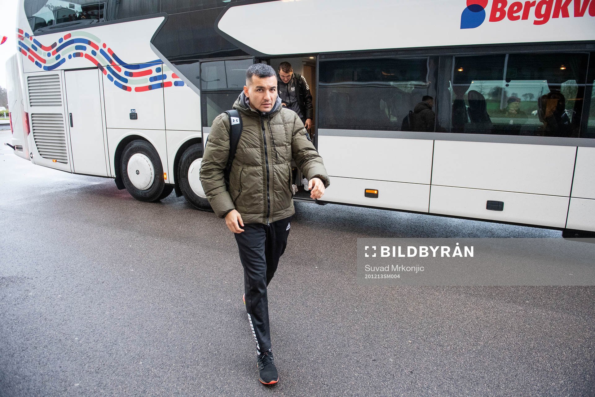 Kalmars Emin Nouri anländer