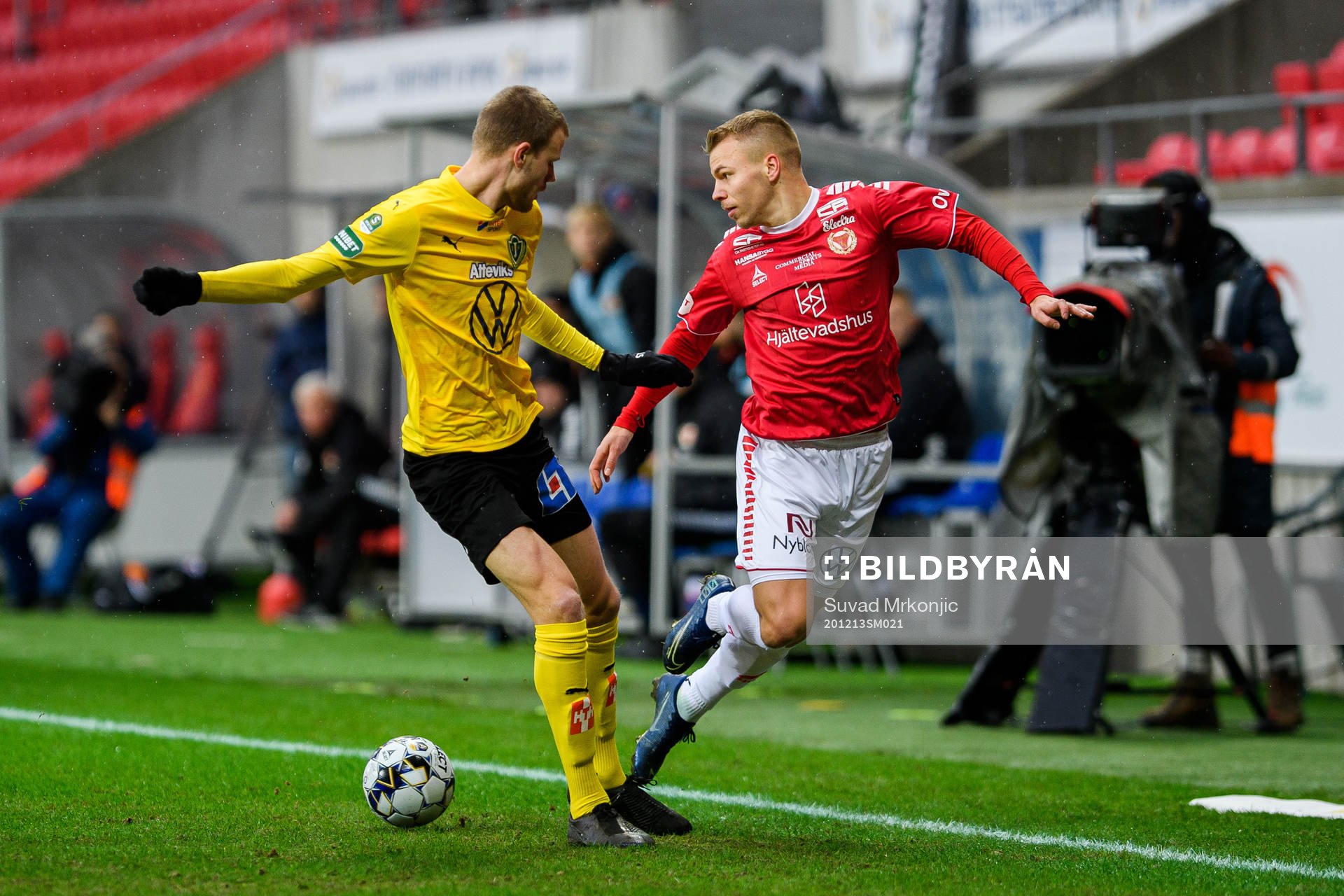 Kalmars Isak Jansson och Jönköpings Elias Gustafson