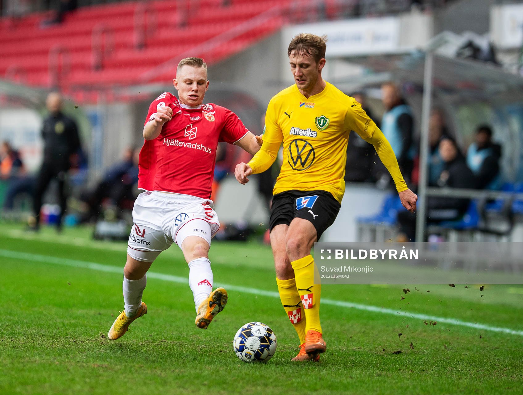 Kalmars Isak Jansson och Jönköpings Jesper Svensson