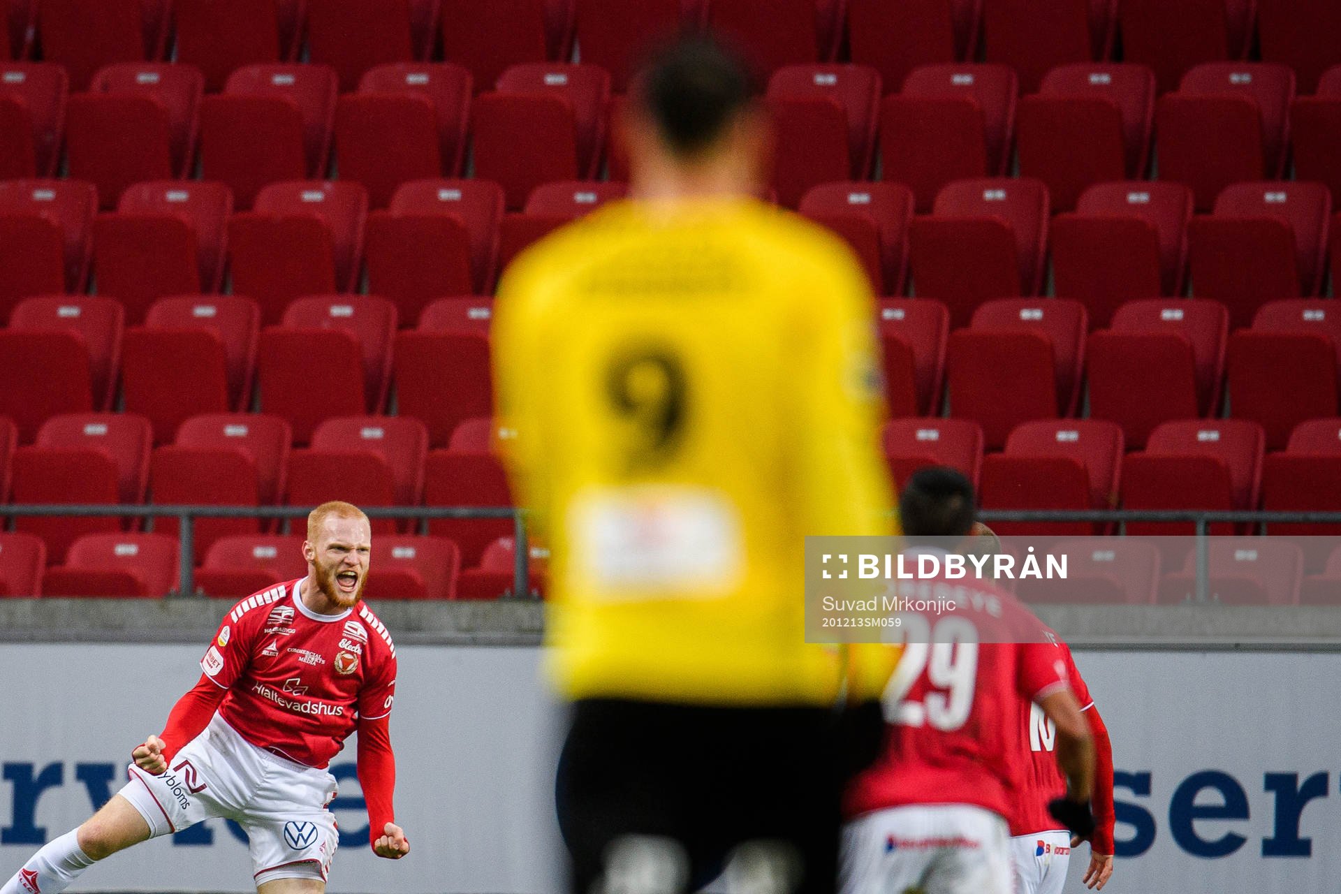 Kalmars Nils Fröling jublar