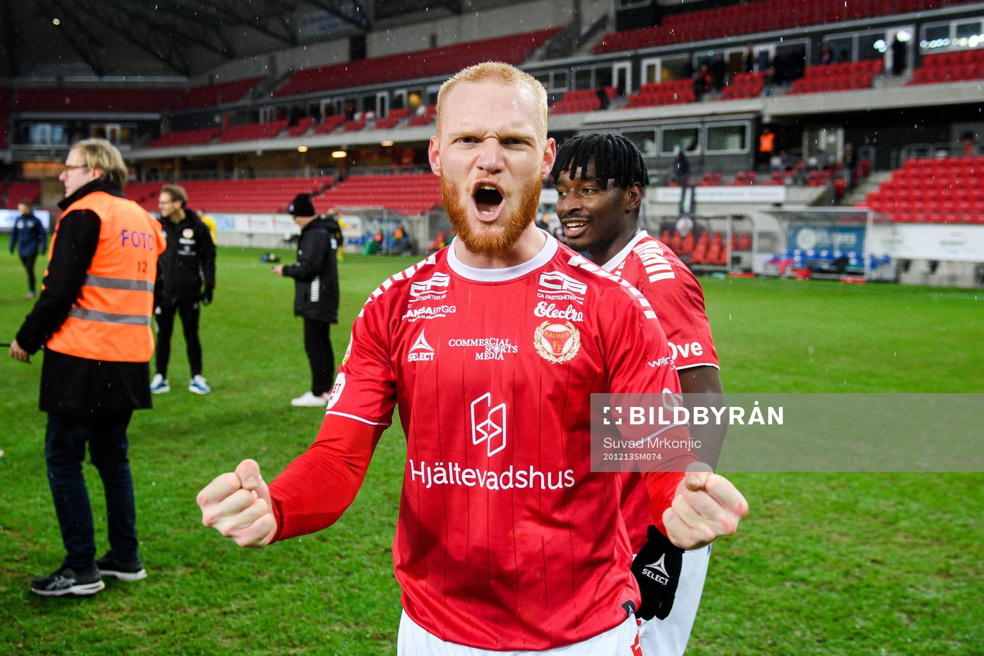 Kalmars Nils Fröling jublar