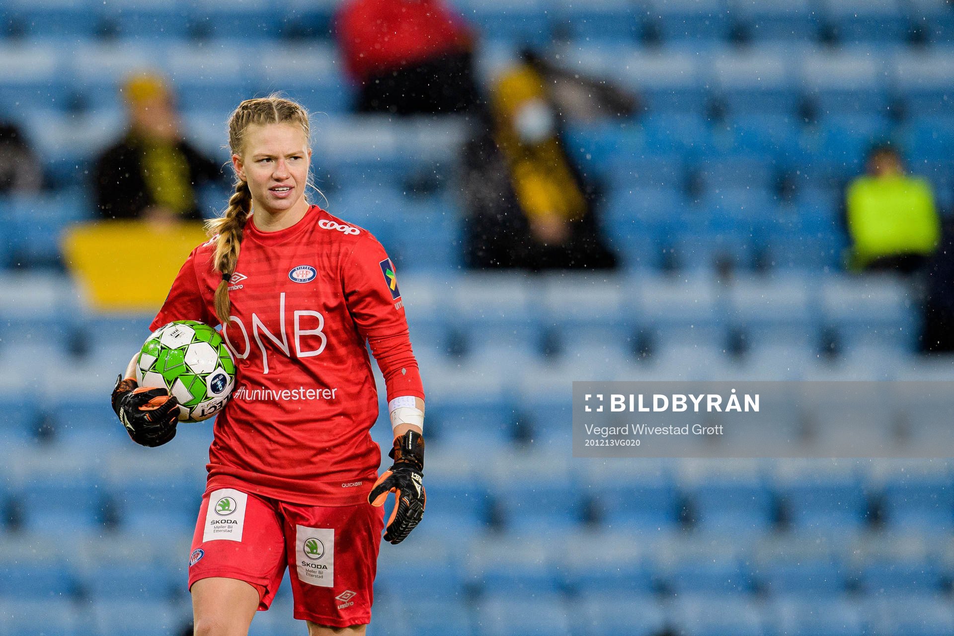Goalkeeper Jalen Justine Tompkins of Vålerenga