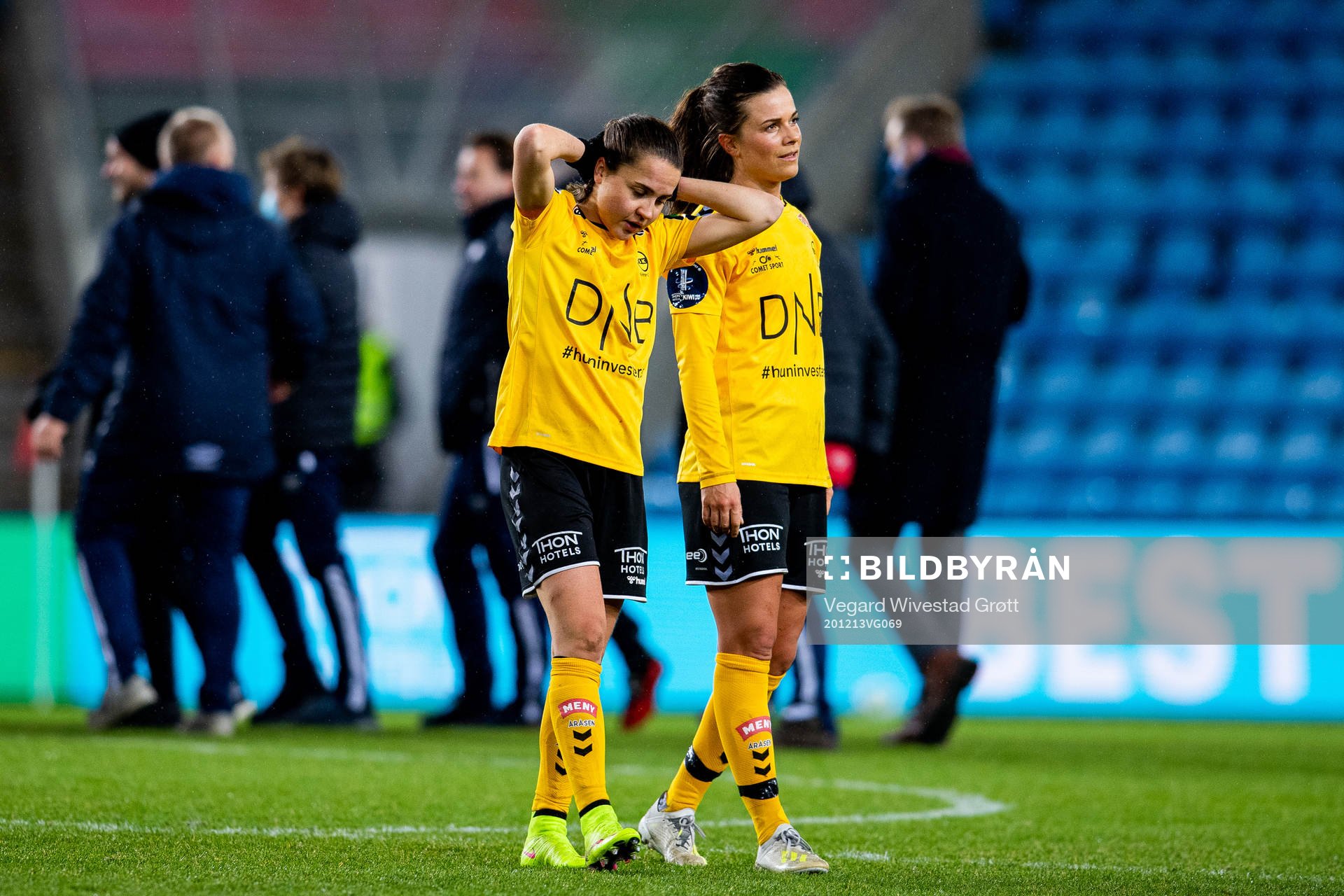 Heidi Elisabeth Ellingsen and Cathrine Dekkerhus of LSK