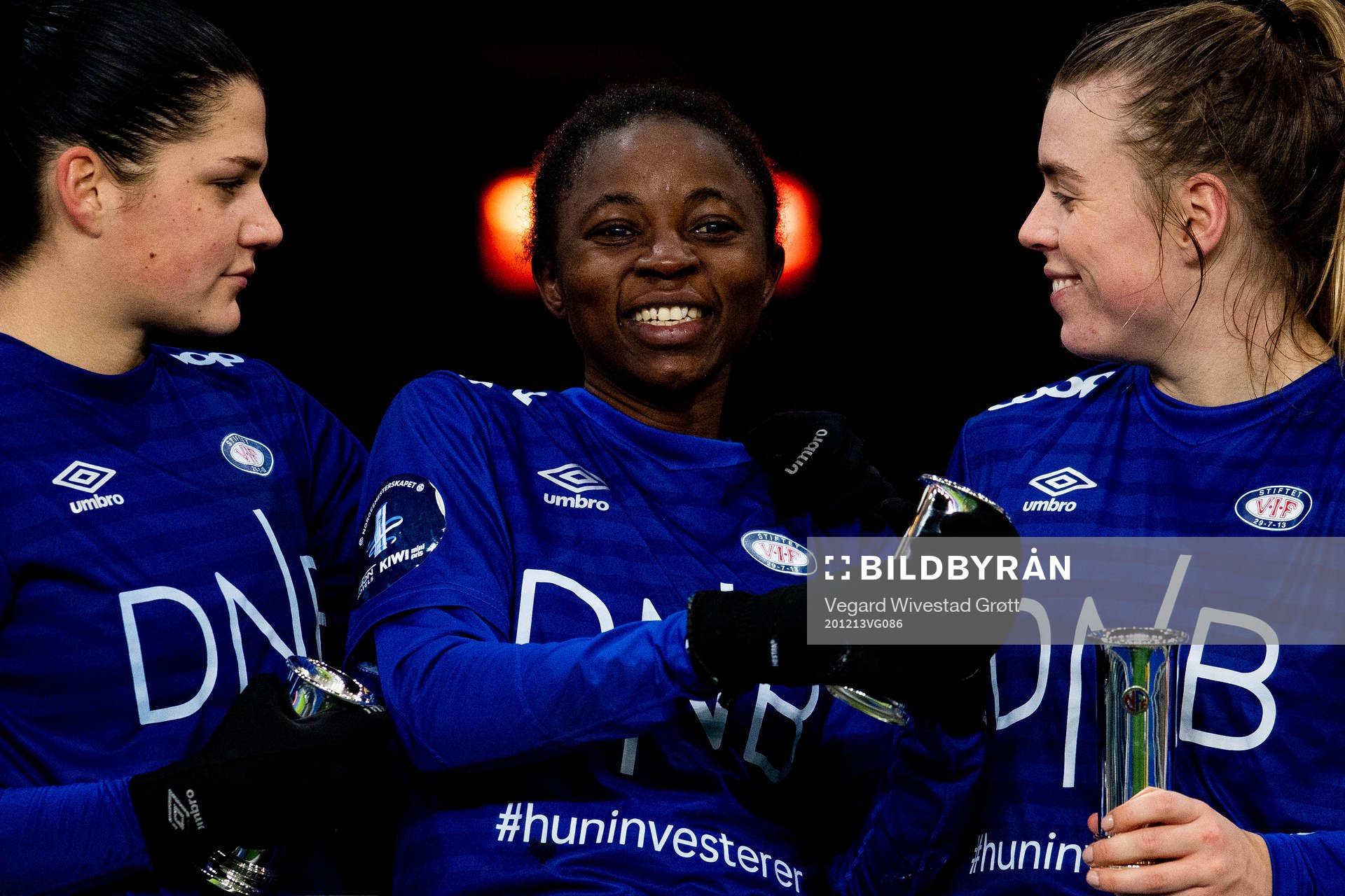 Dejana Stefanovic, Ajara Njoya and Ingibjörg