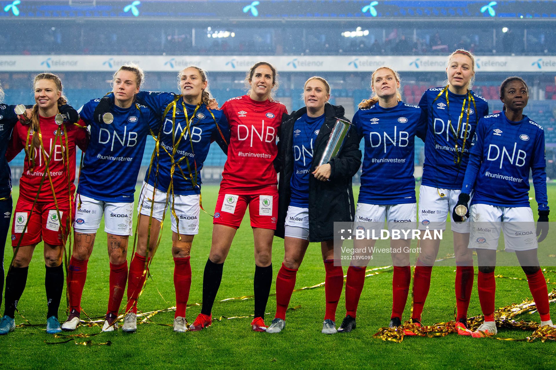 Goalkeeper Jalen Justine Tompkins, Marie Dølvik Markussen,
