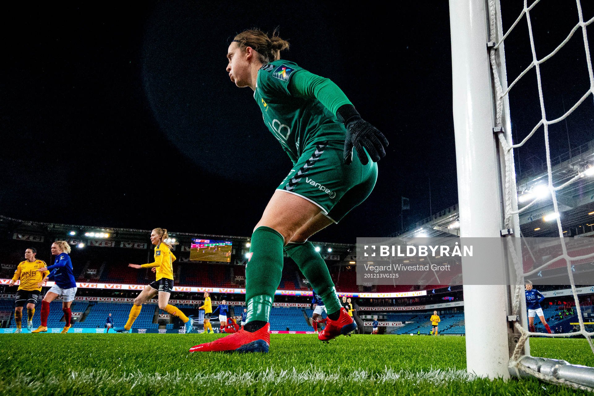 Goalkeeper Ida Norstrøm of LSK Kvinner