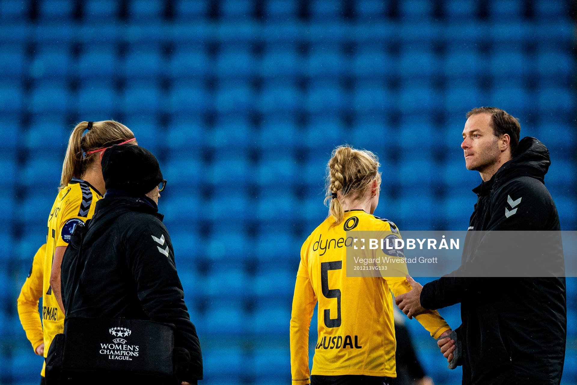 Ina Gausdal and Knut Slatleim, assistant coach of LSK