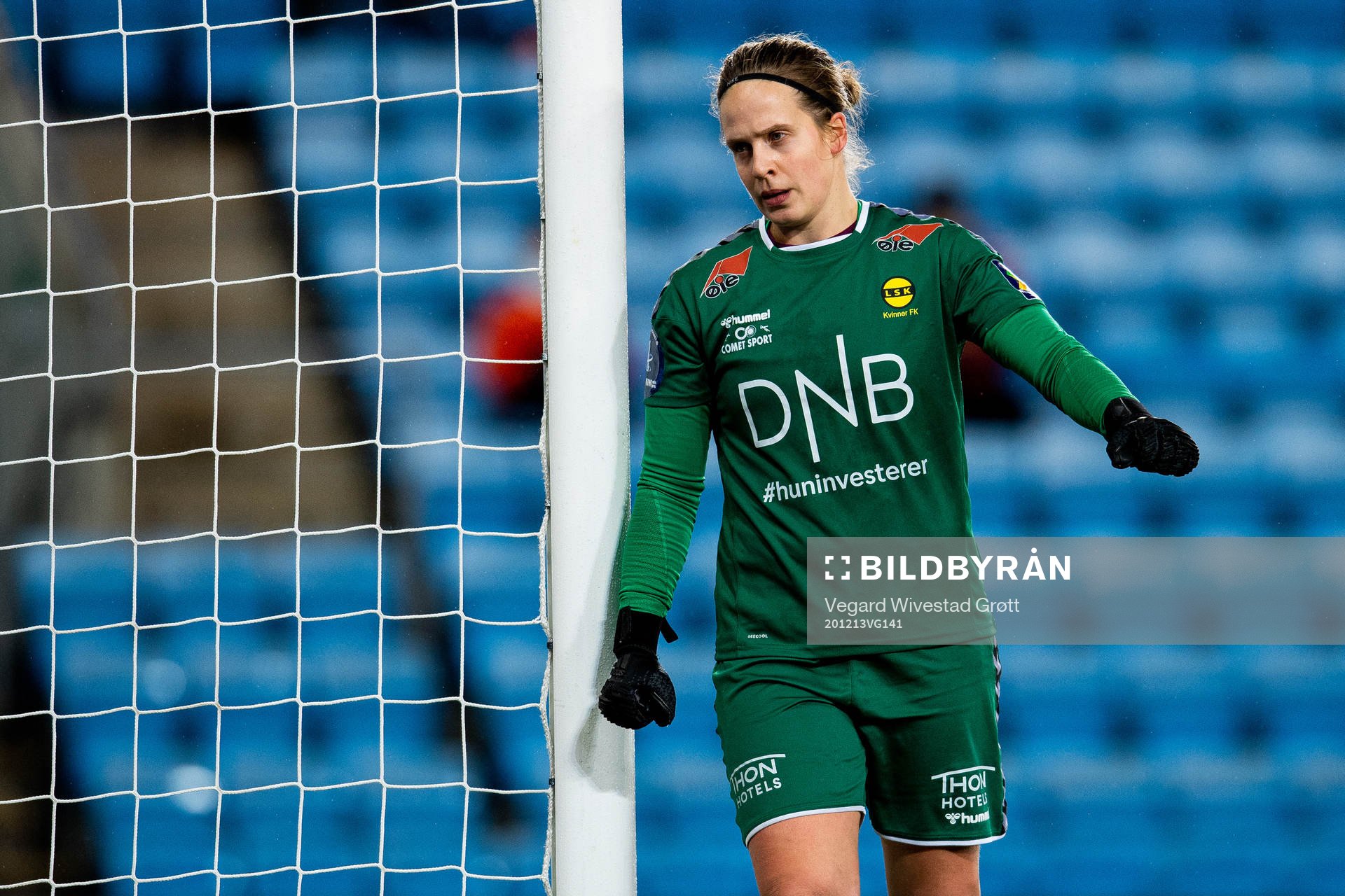 Goalkeeper Ida Norstrøm of LSK Kvinner