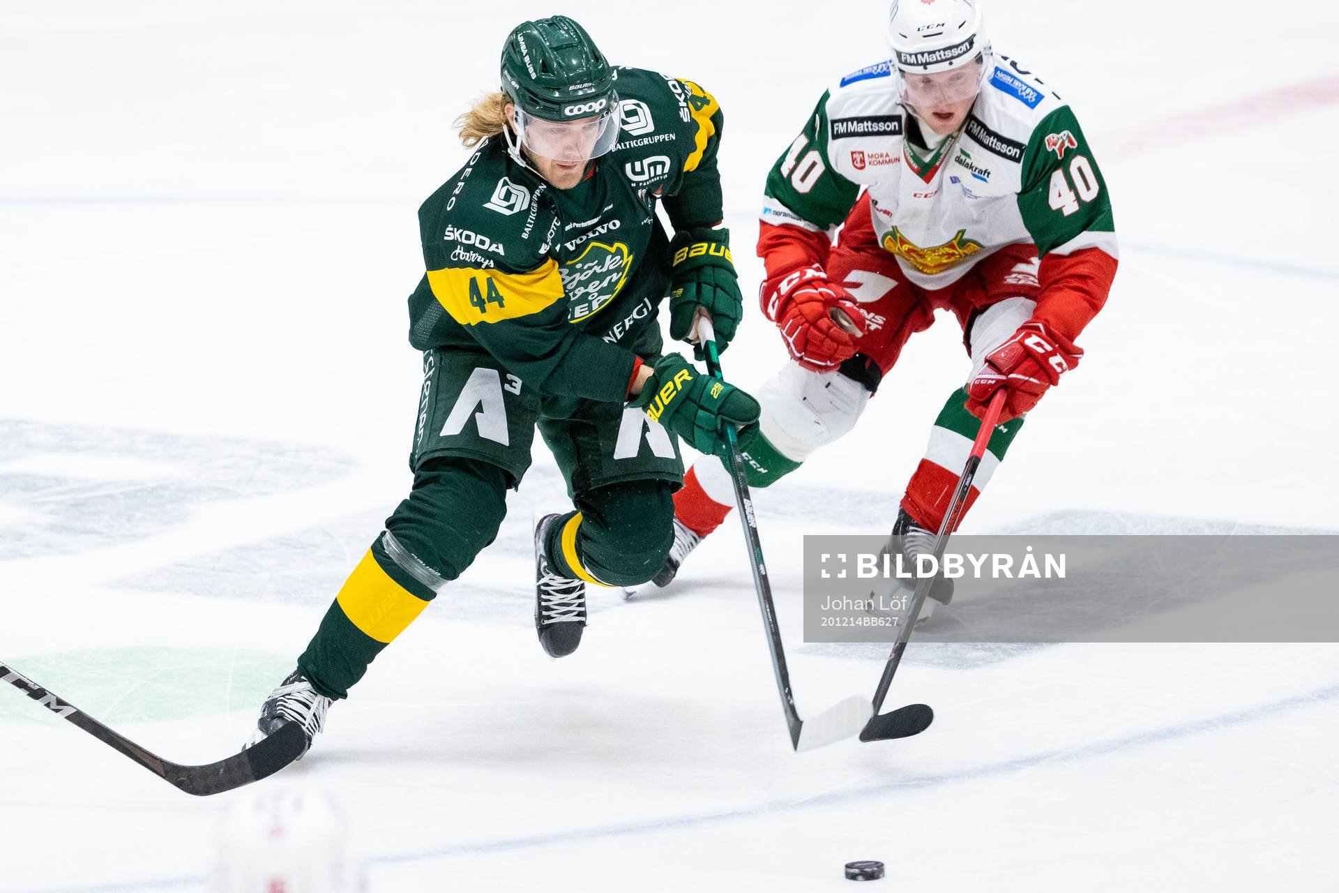 Olle Liss jagas av Moras Oskar Stål-Lyrenäs