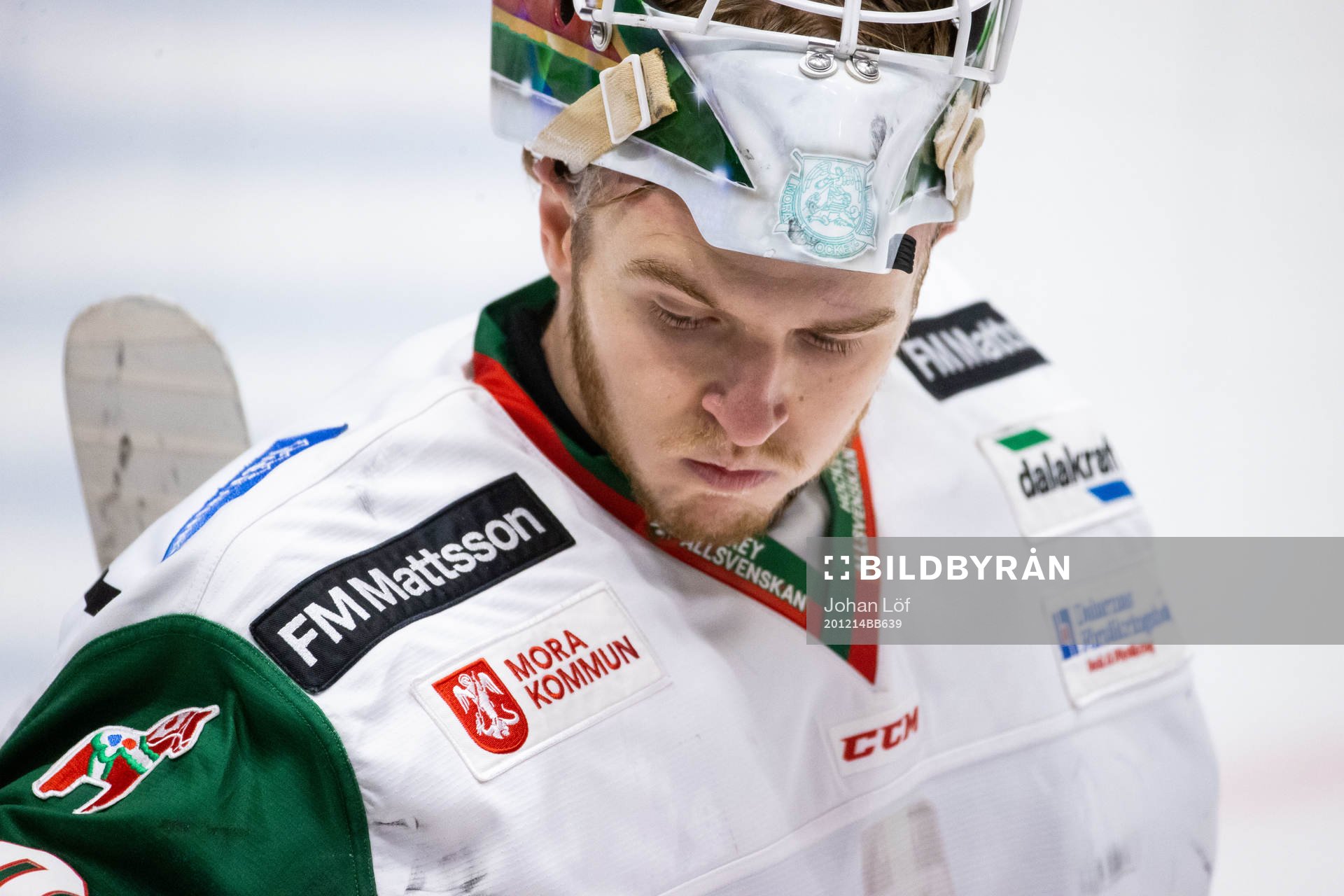 Moras målvakt Olof Lindbom