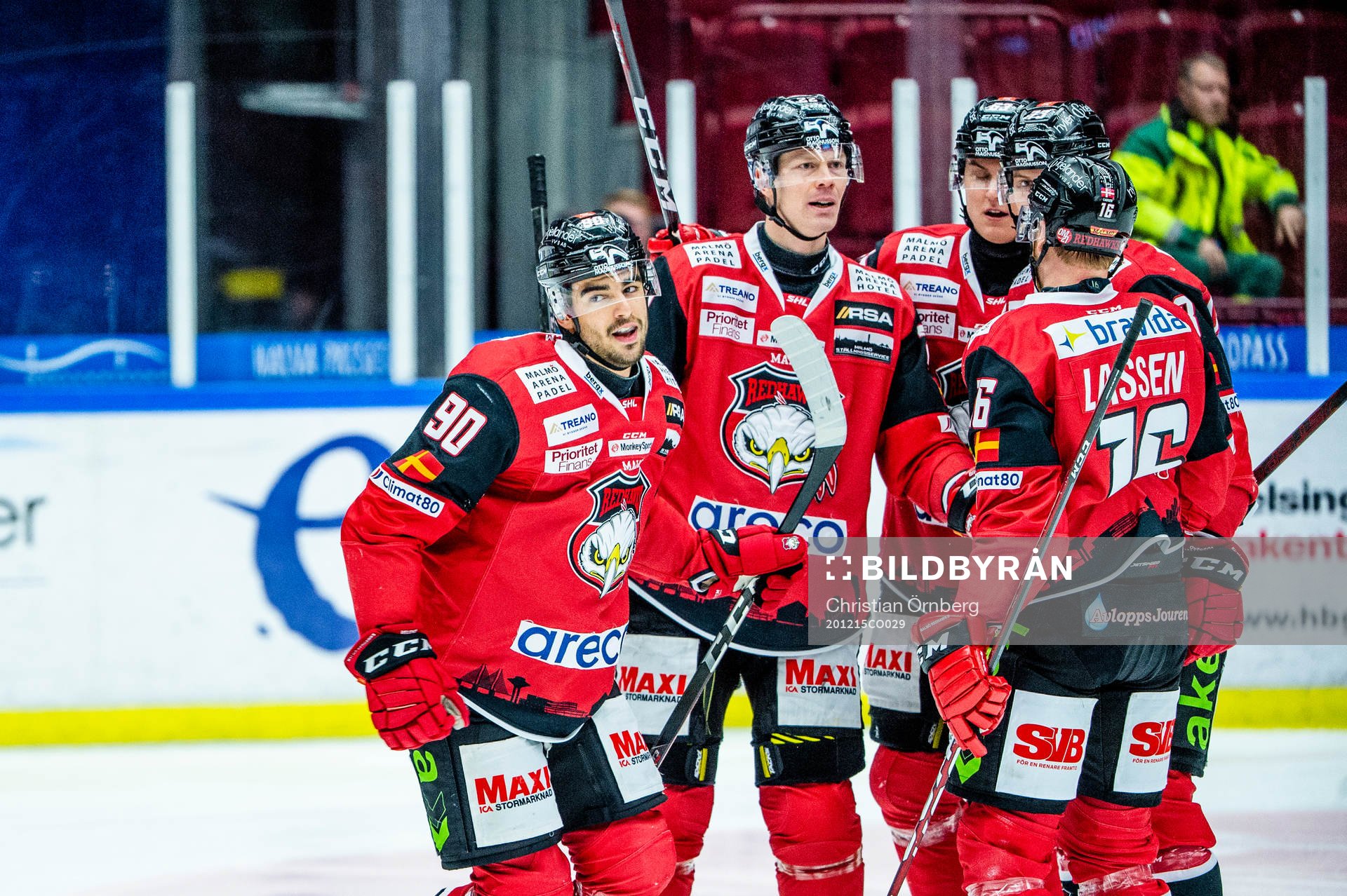 Malmö Redhawks Joseph Veleno jublar