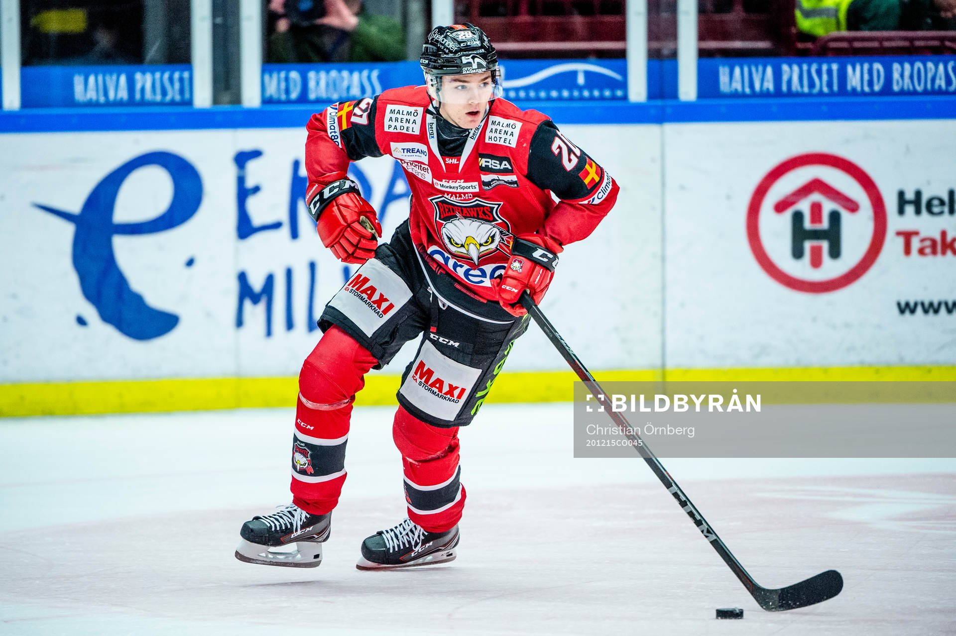 Malmö Redhawks Helge Grans