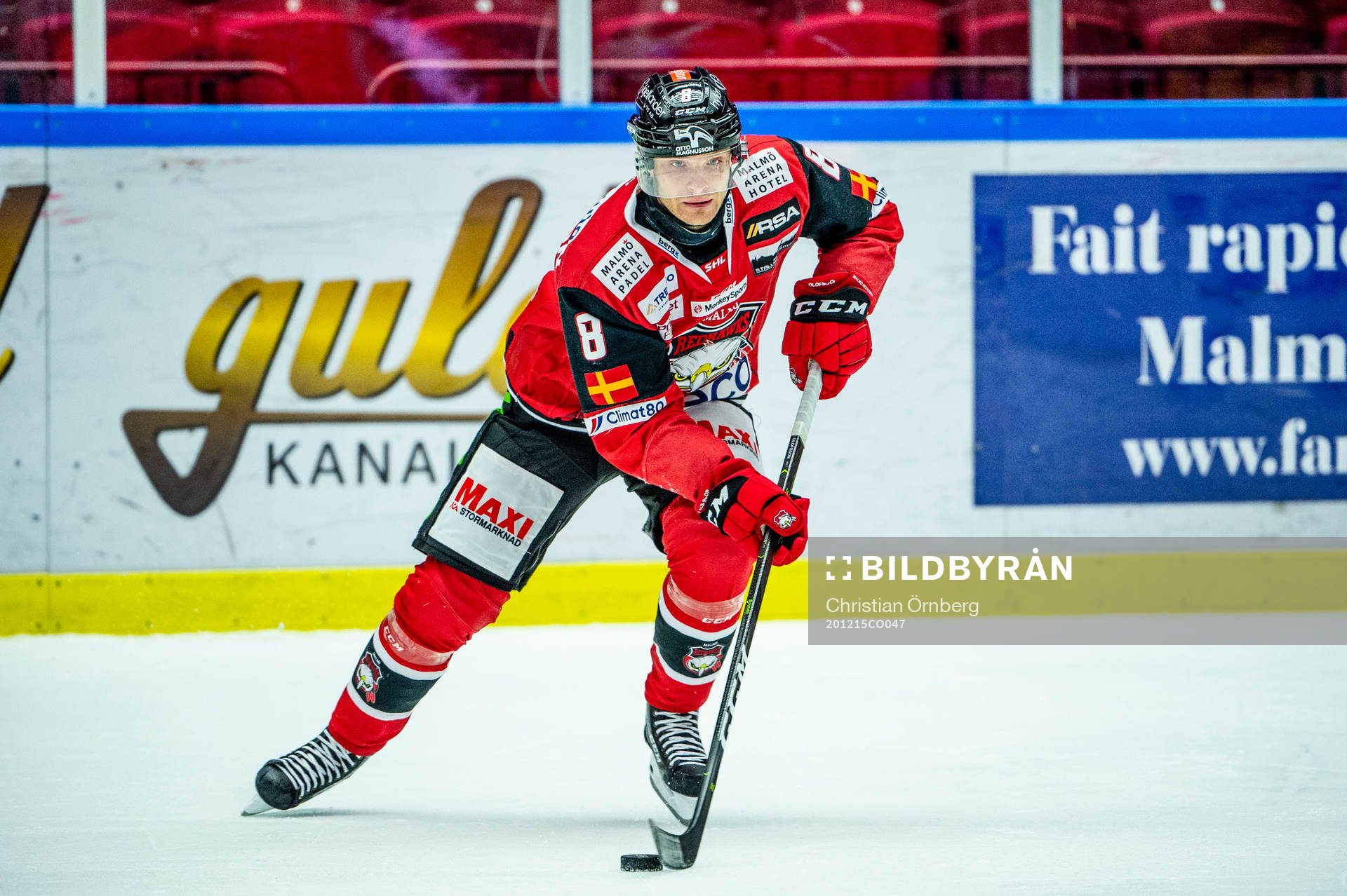 Malmö Redhawks Johan Olofsson
