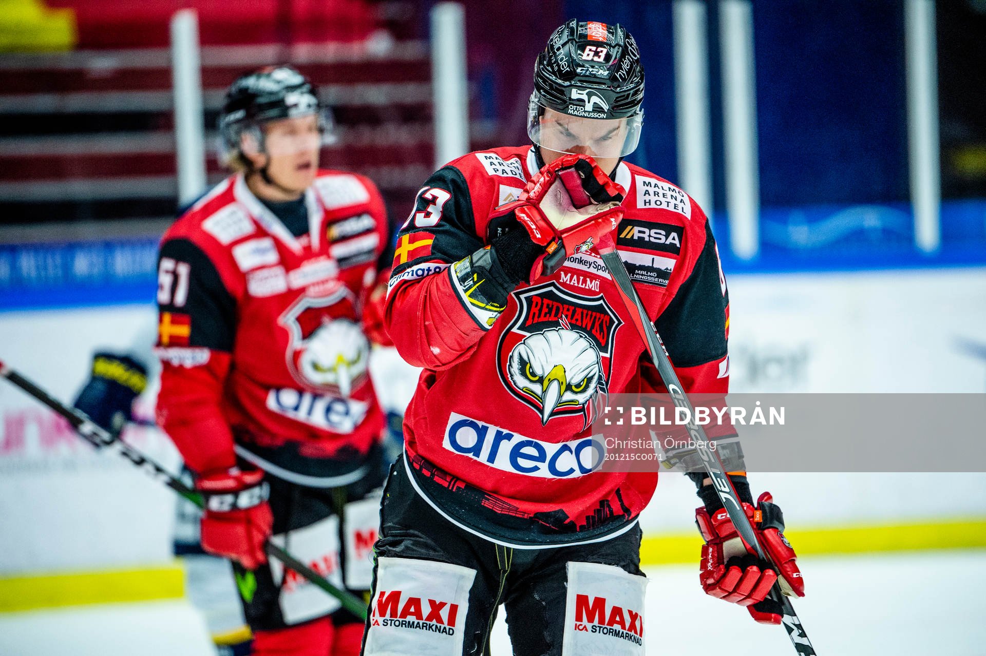 Malmö Redhawks Fredrik Händemark deppar