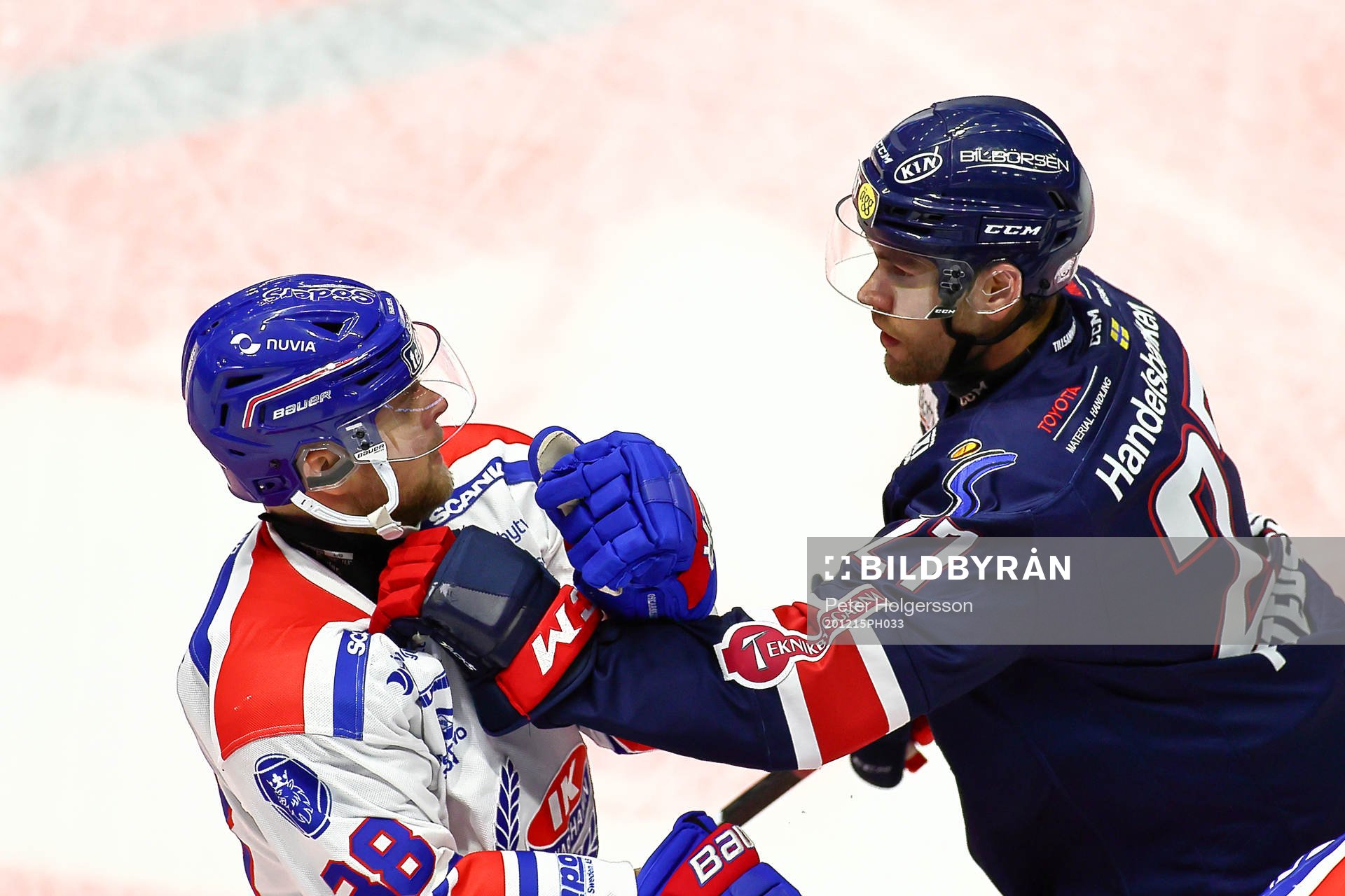 Oskarshamns Nichlas Torp och Linköpings Dan Pettersson