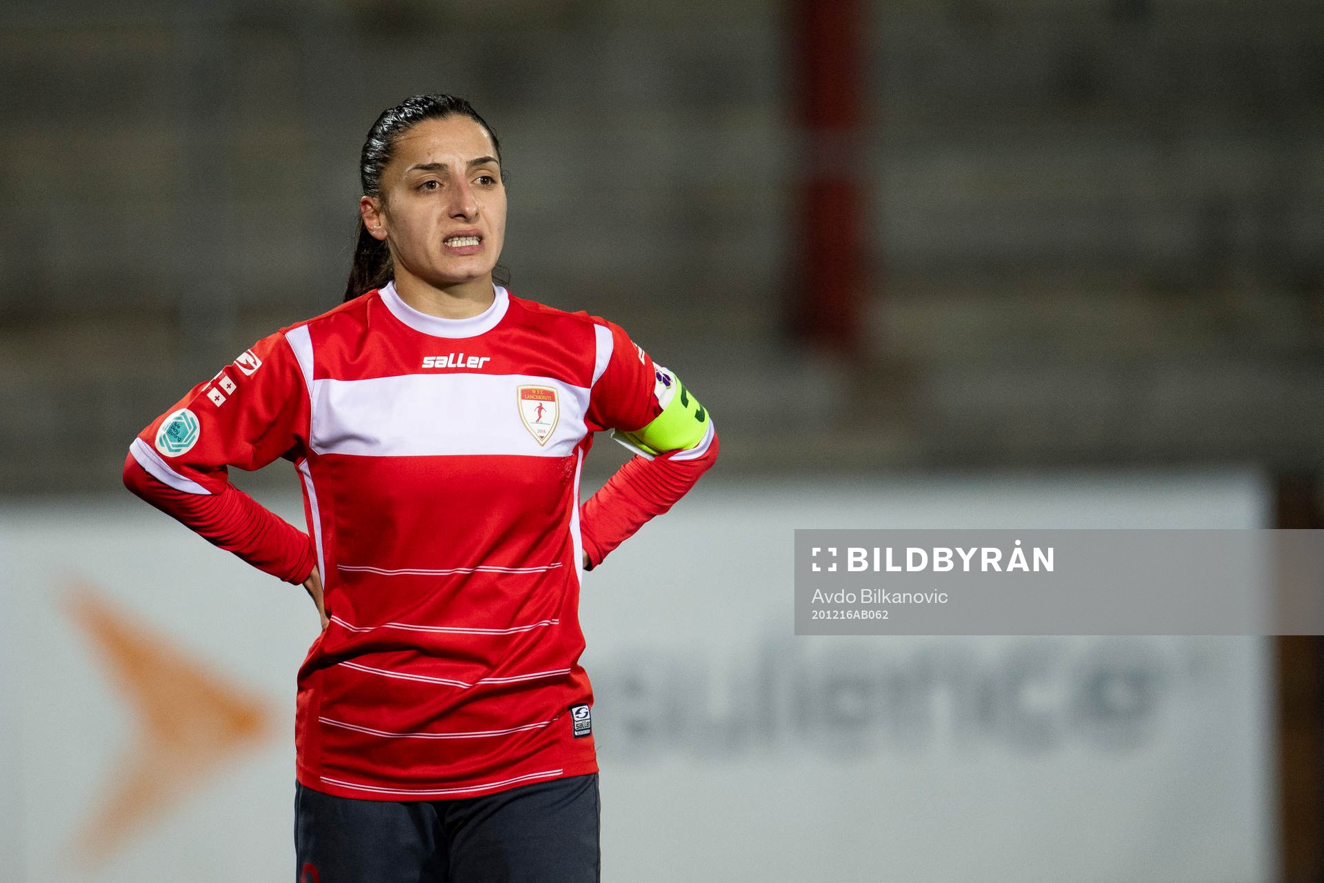 Lanchkhti Ia Alelishvili looks dejected