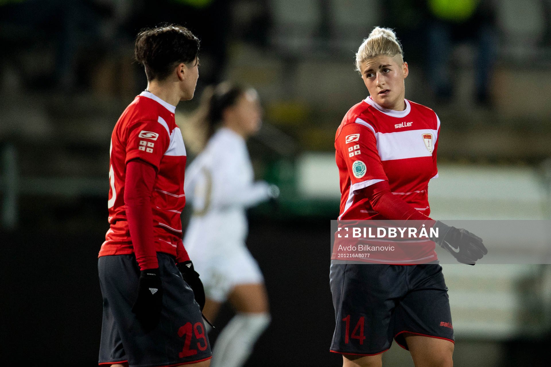 Lanchkhti Mariam Kalandadze looks dejected
