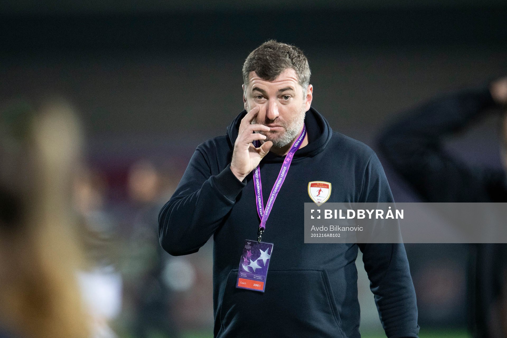 Lanchkhti coach Giorgi Chkhaidze