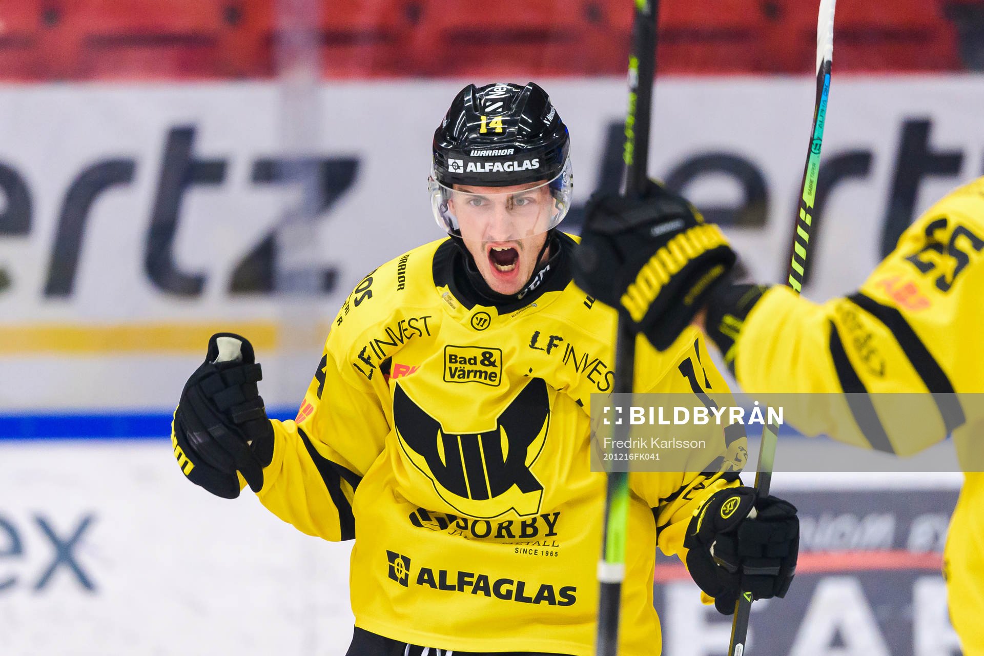 Västerås Jesper Johansson jublar