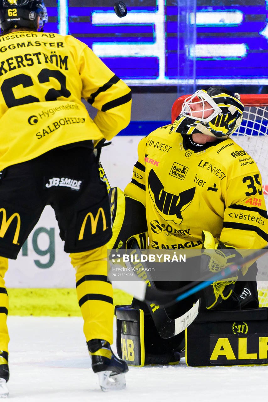 Västerås målvakt Emil Kruse