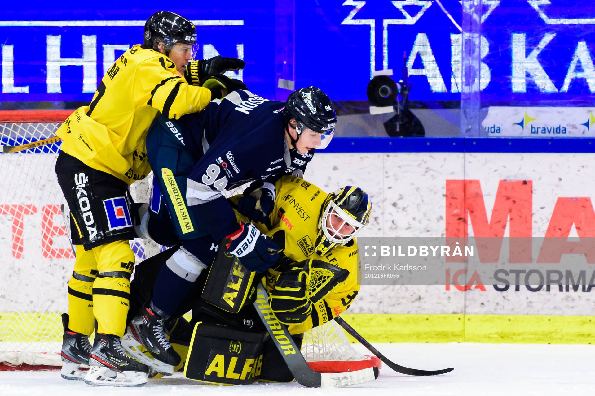 Västerås William Wikman, Karlskogas Linus Karlsson och