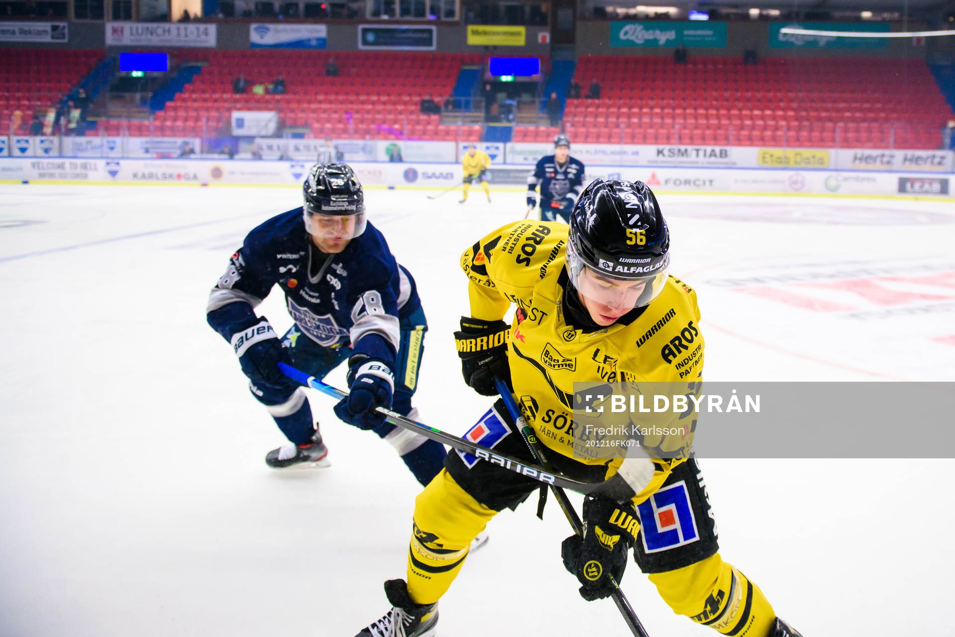 Karlskogas Sebastian Fakt och Västerås Alexander Lunsjö