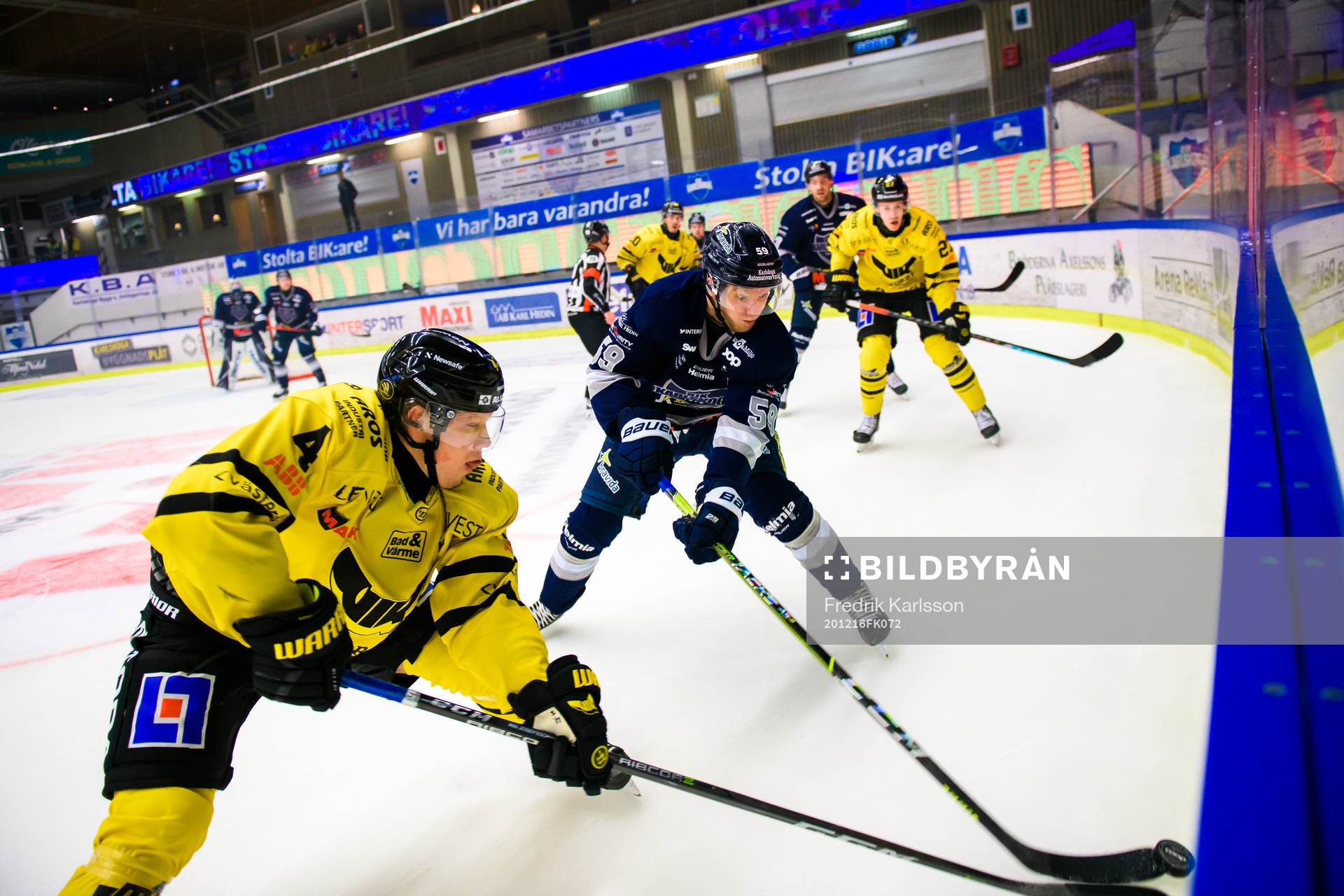 Västerås Niclas Lundgren och Karlskogas Oscar Pentler