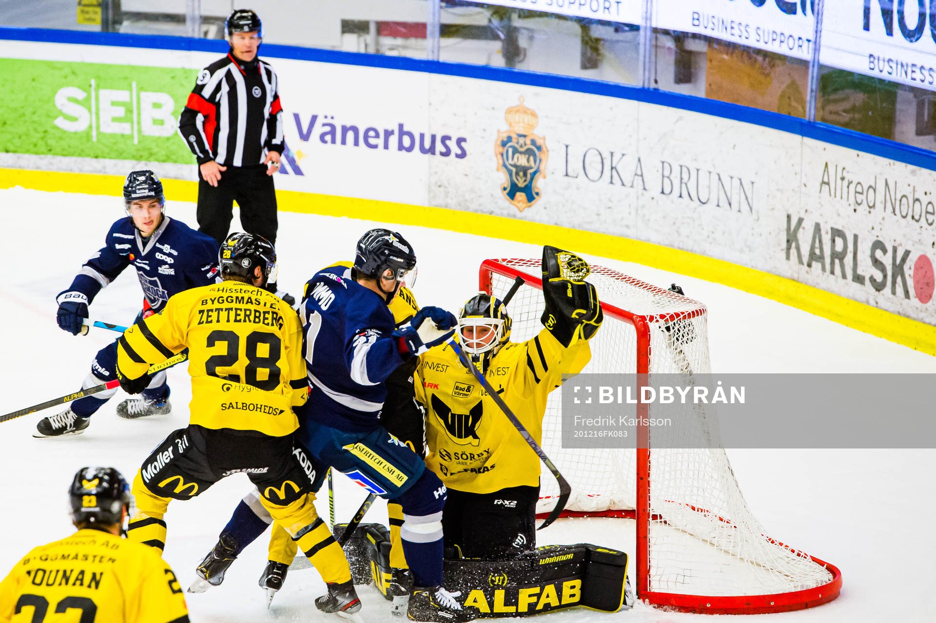 Västerås målvakt Emil Kruse
