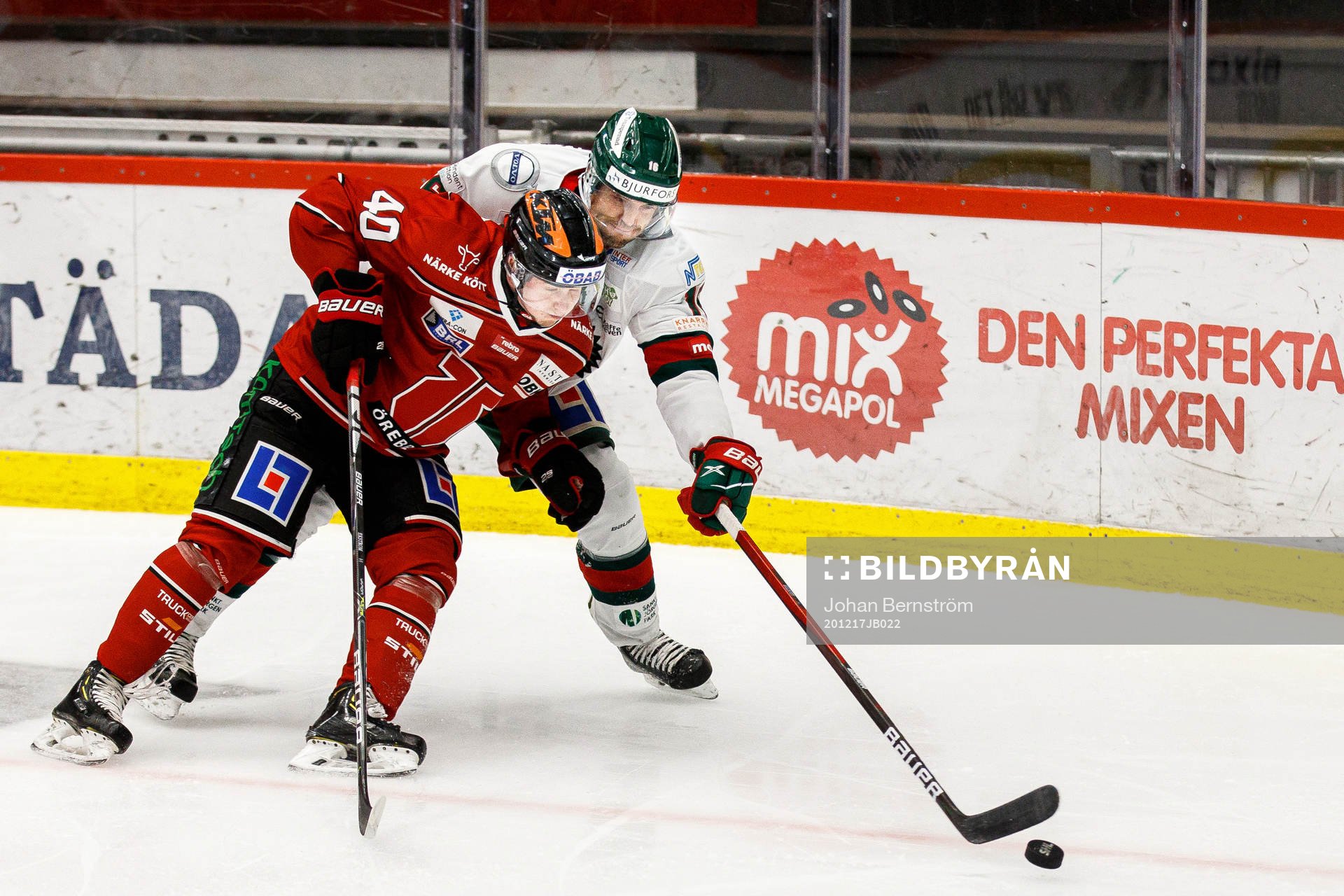 Örebros Elias Ekström och Frölundas Stefan Elliott