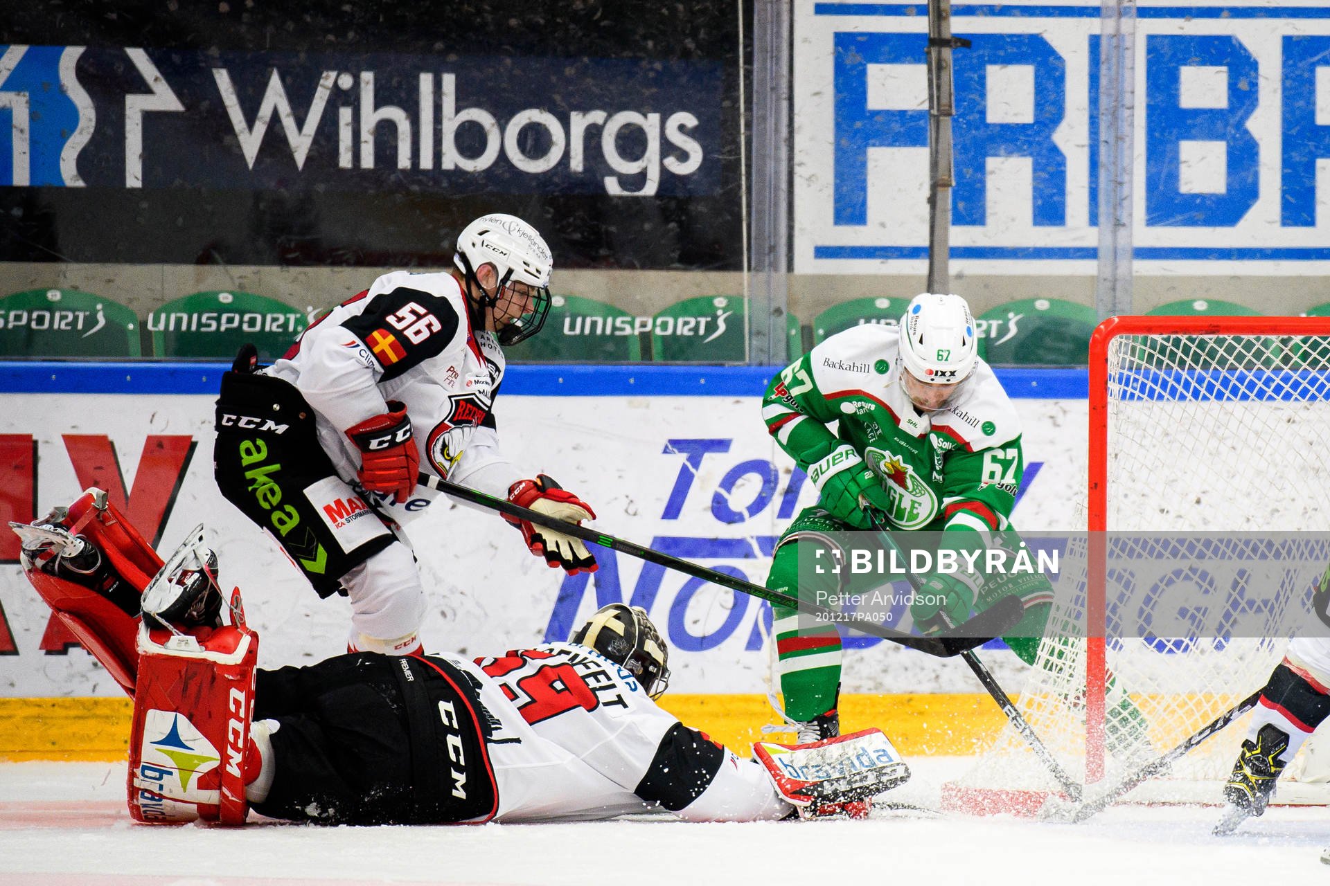 Rögles Leon Bristedt oroar bakom Malmö Redhawks Anton