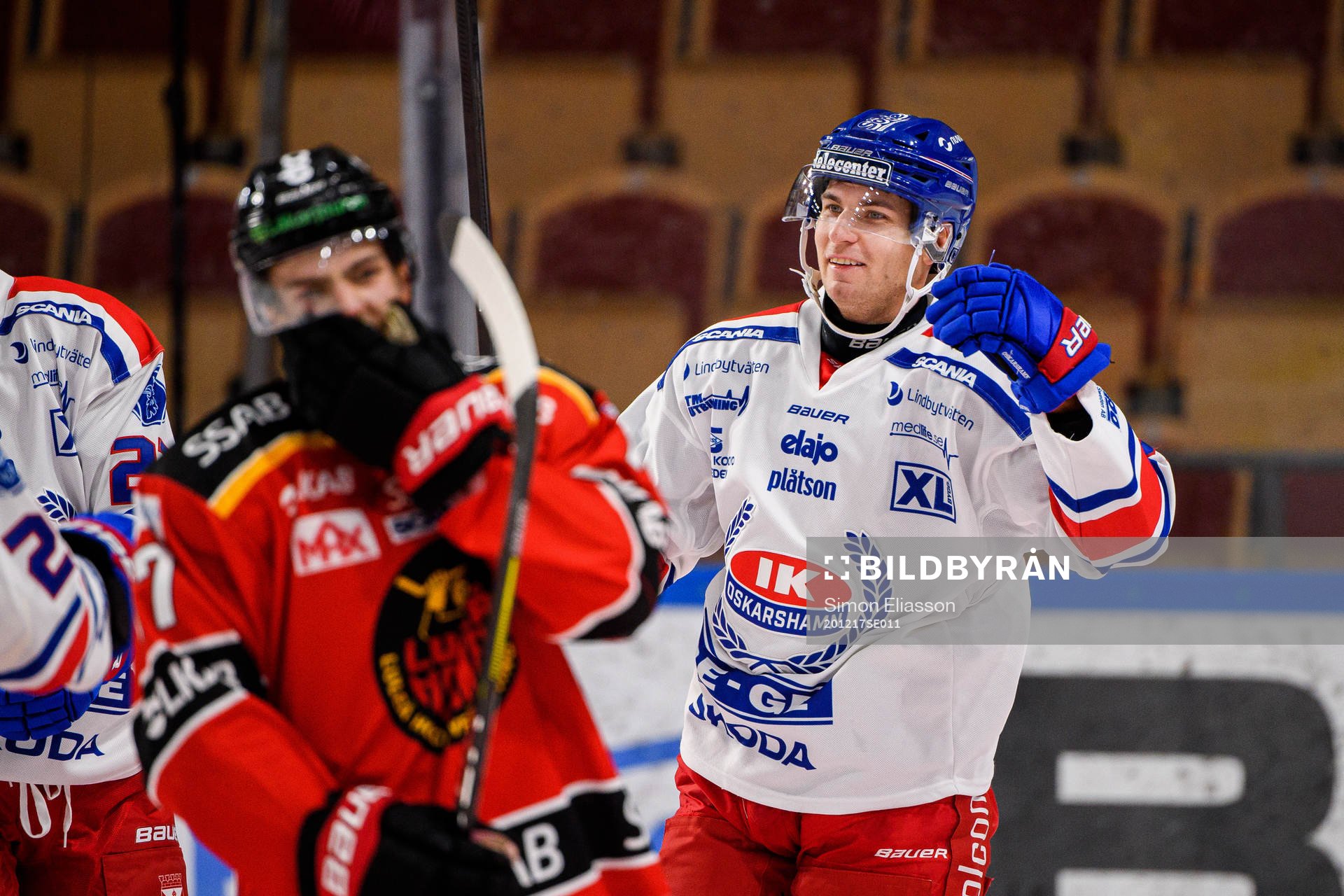 Oskarshamns Rickard Palmberg jublar
