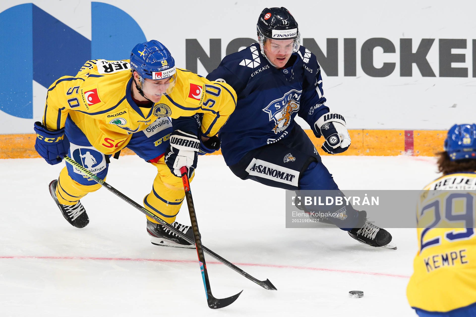 Viktor Lööv of Sweden and Julius Junttila of Finland