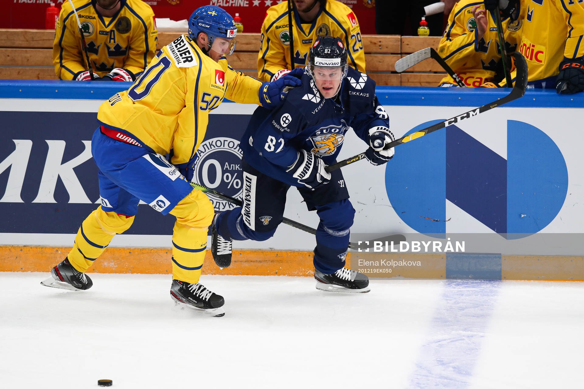 Viktor Lööv of Sweden and Harri Pesonen of Finland