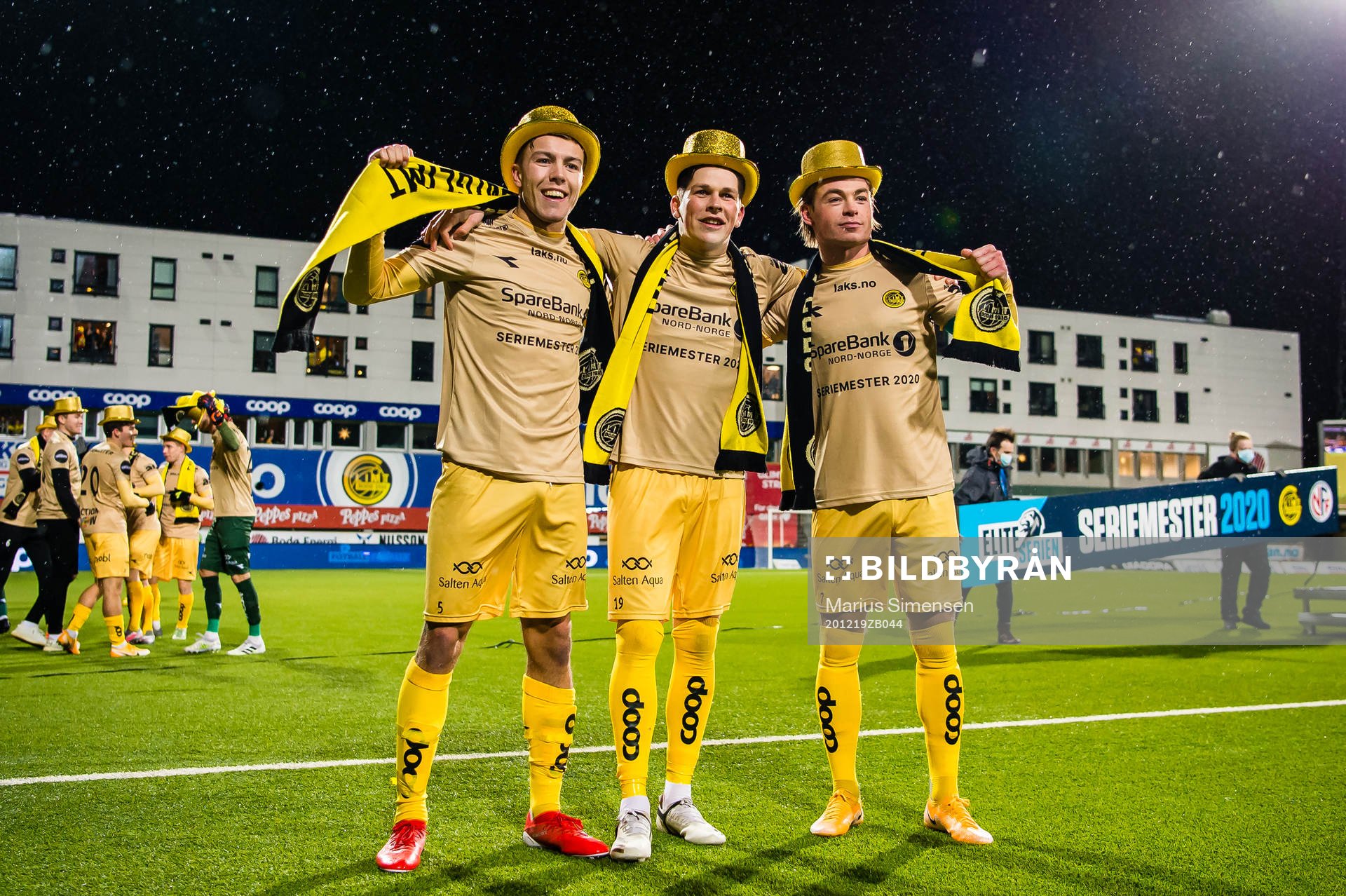 Fredrik André Bjørkan, Sondre Brunstad Fet and Patrick