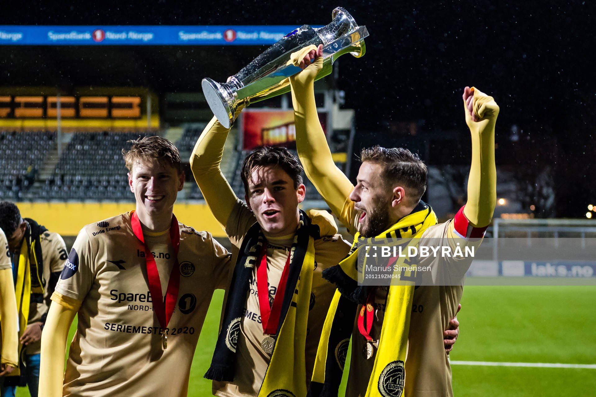Kasper Aalund Junker, Hugo Vegard Vetlesen and Philip