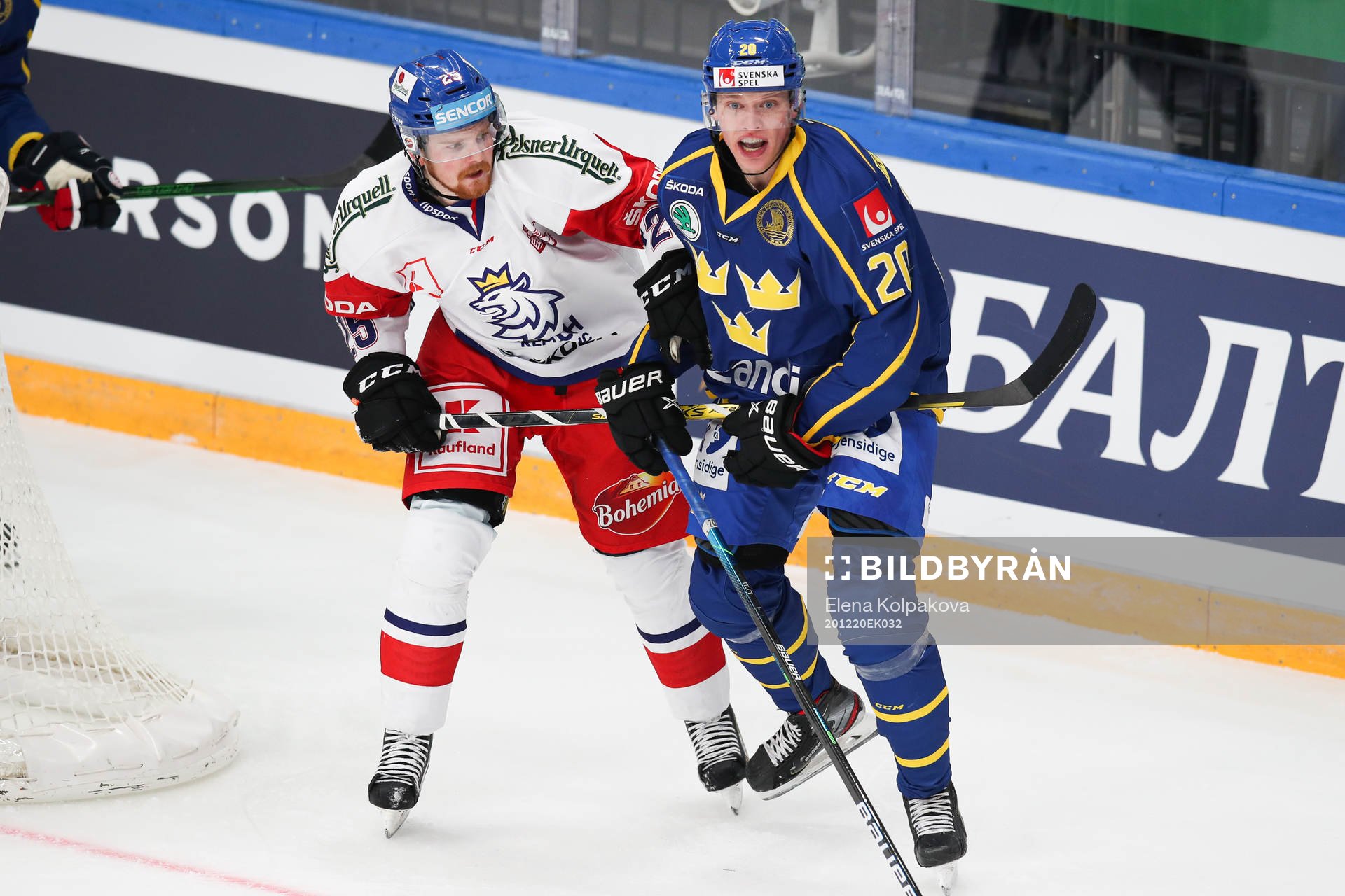 David Kase of Czech Republic and Lawrence Pilut of Sweden