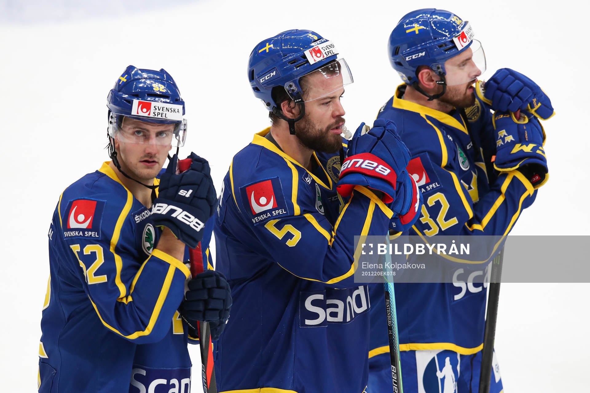 Philip Holm of Sweden, Oskar Fantenberg of Sweden  and