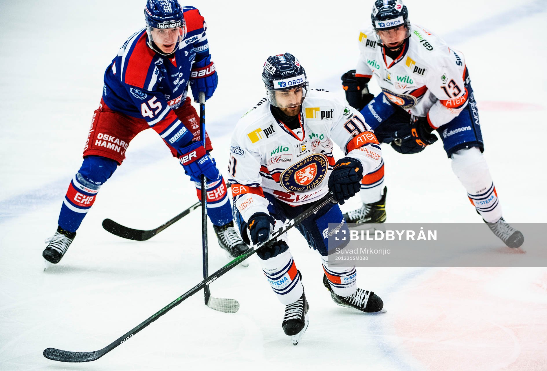 Växjös Andrew Calof och Jack Drury samt Oskarshamns Jan