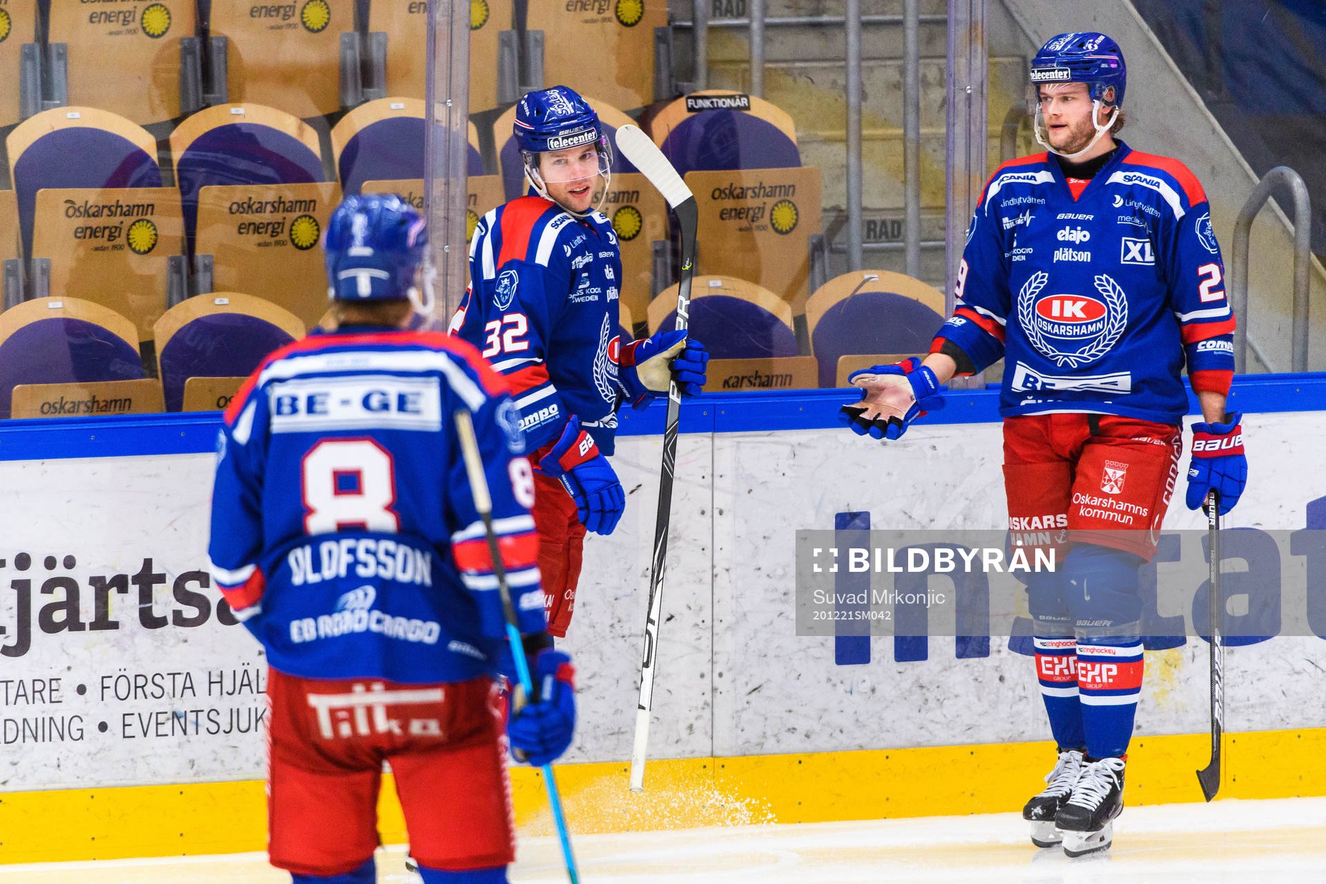 Oskarshamns Markus Modigs jublar